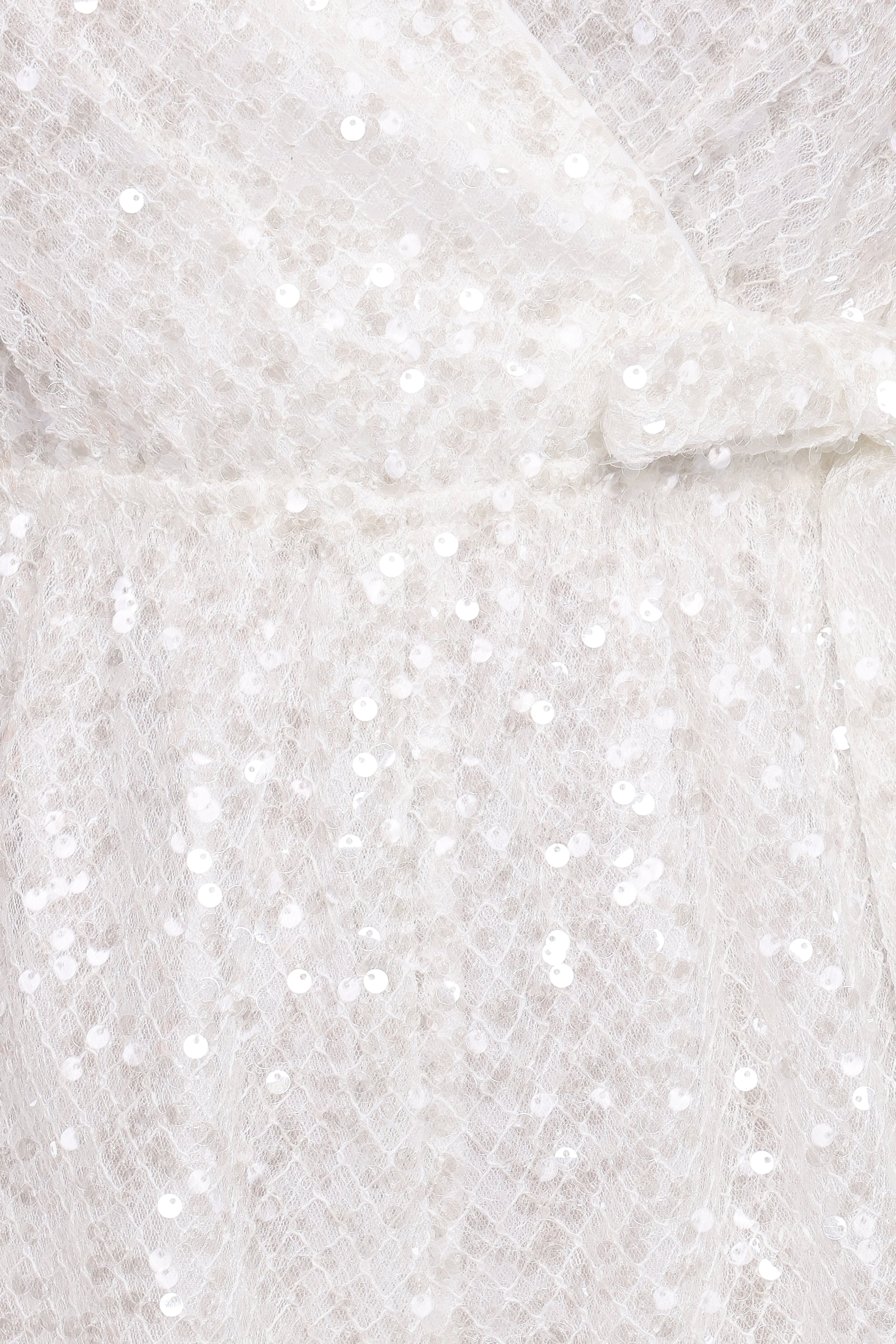 Varity Puff Sleeve Playsuit - White