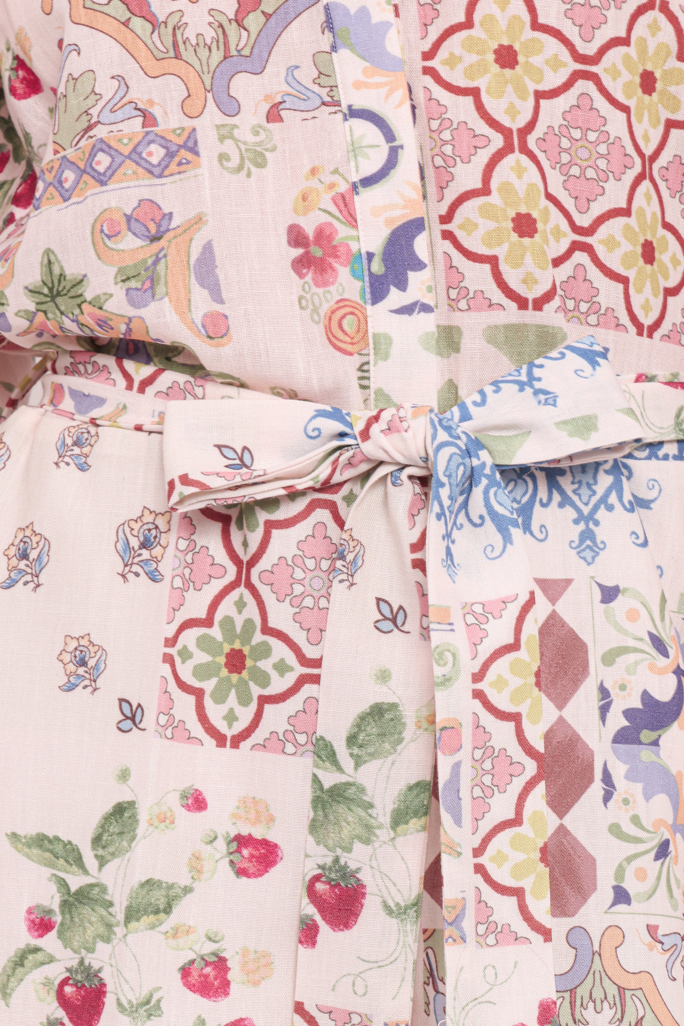 Venice Long Sleeve Playsuit - Multi