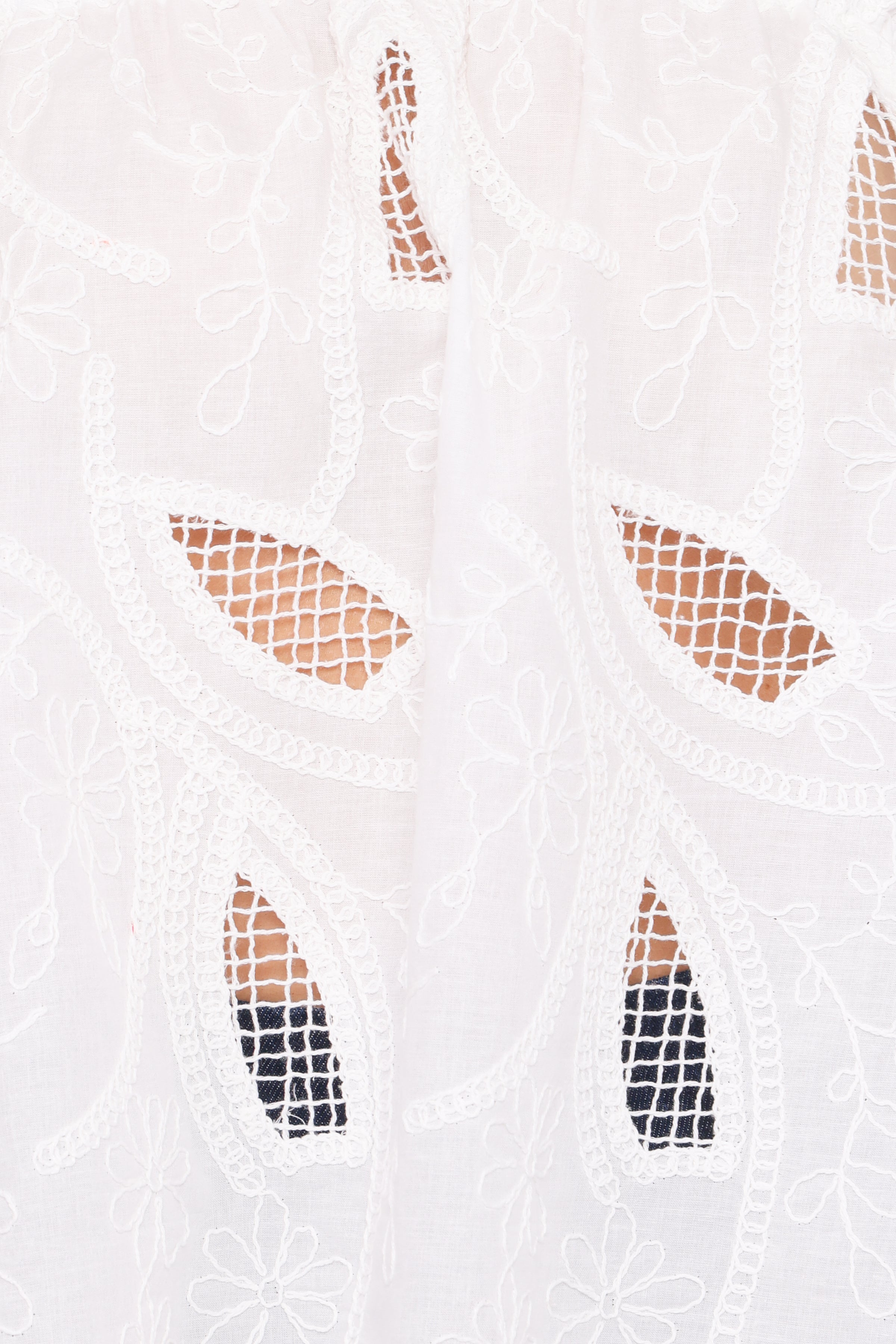 Warner Off Shoulder Top - White