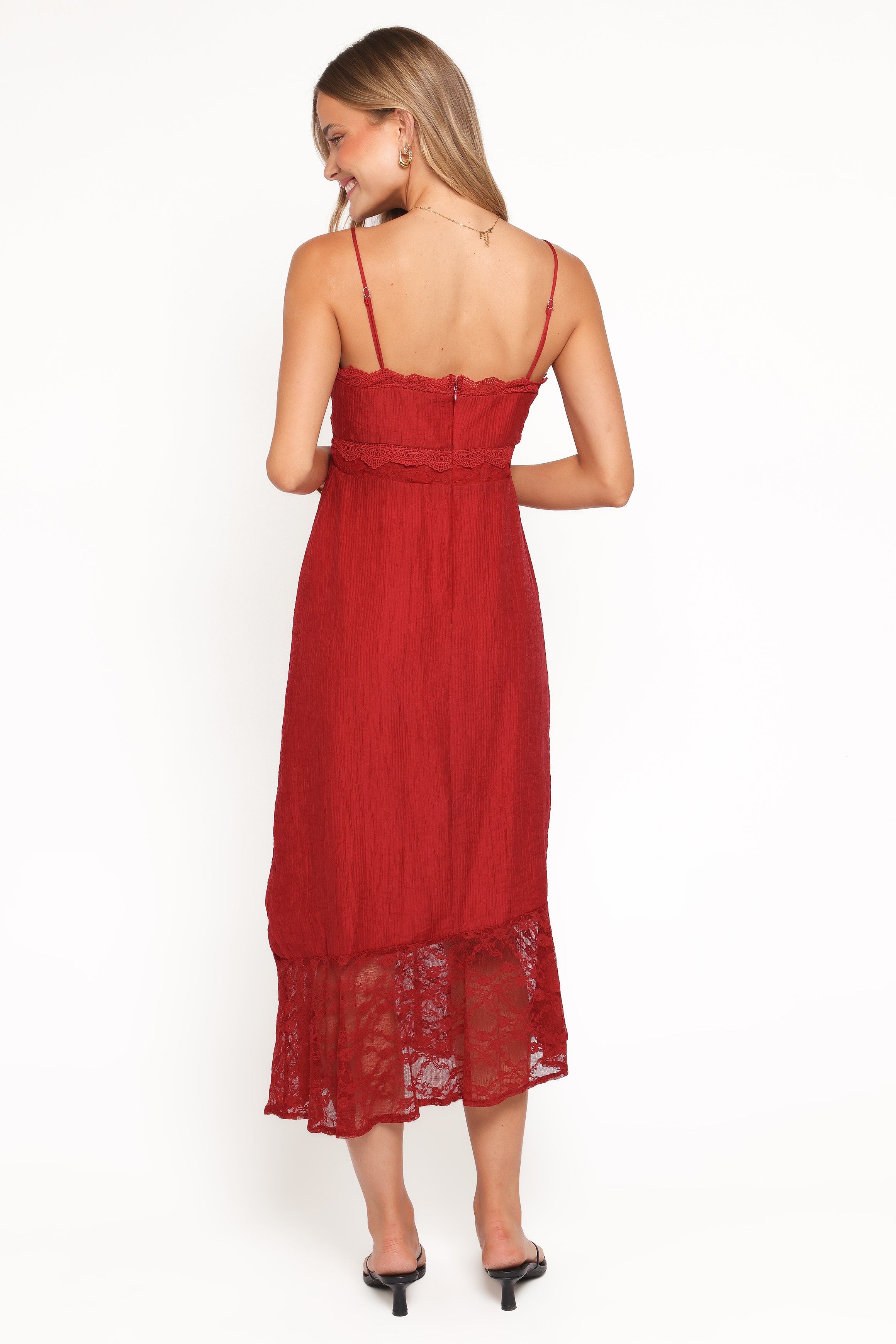 Winnie Maxi Dress - Red