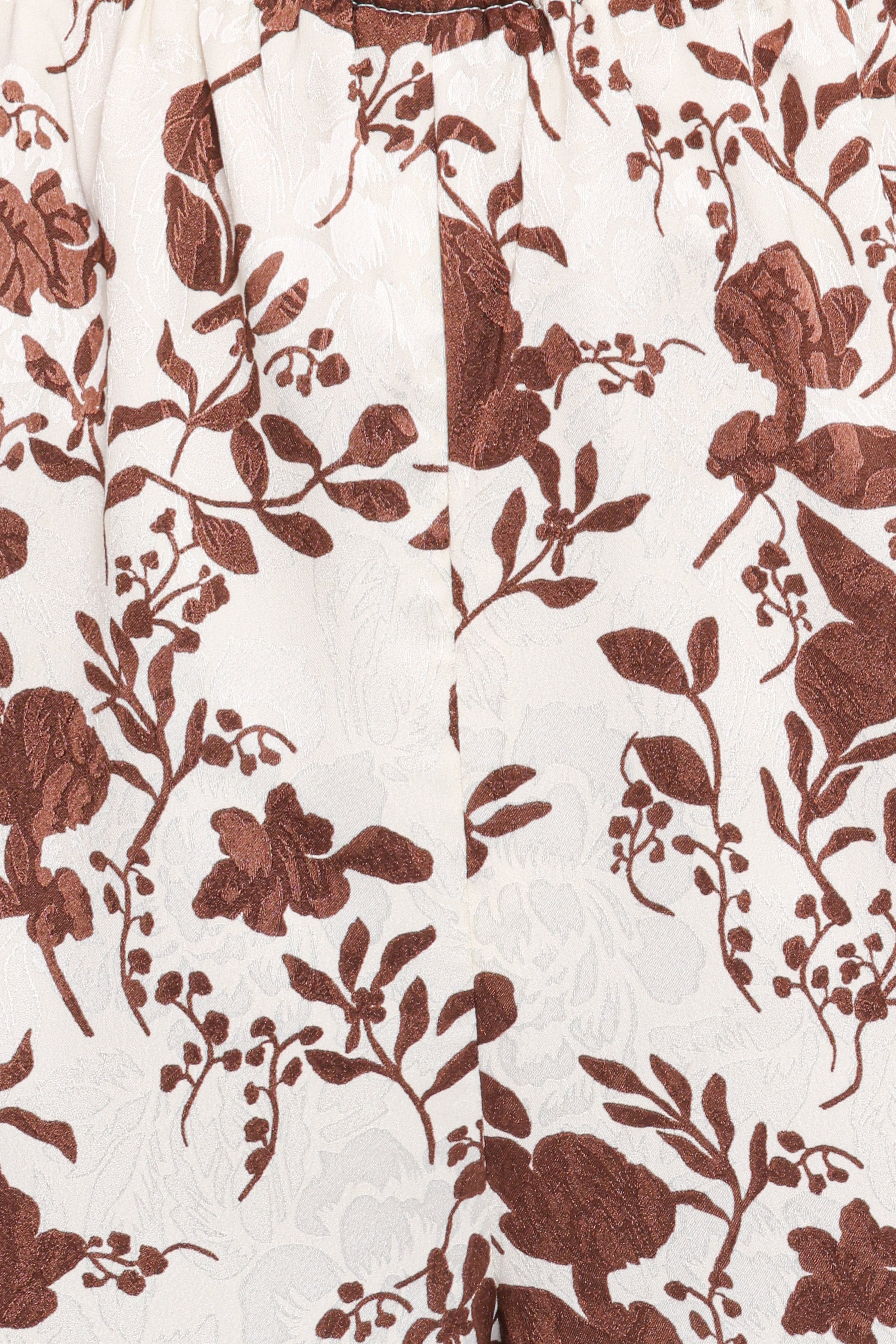 Winslet Wide Leg Pant - Brown Floral