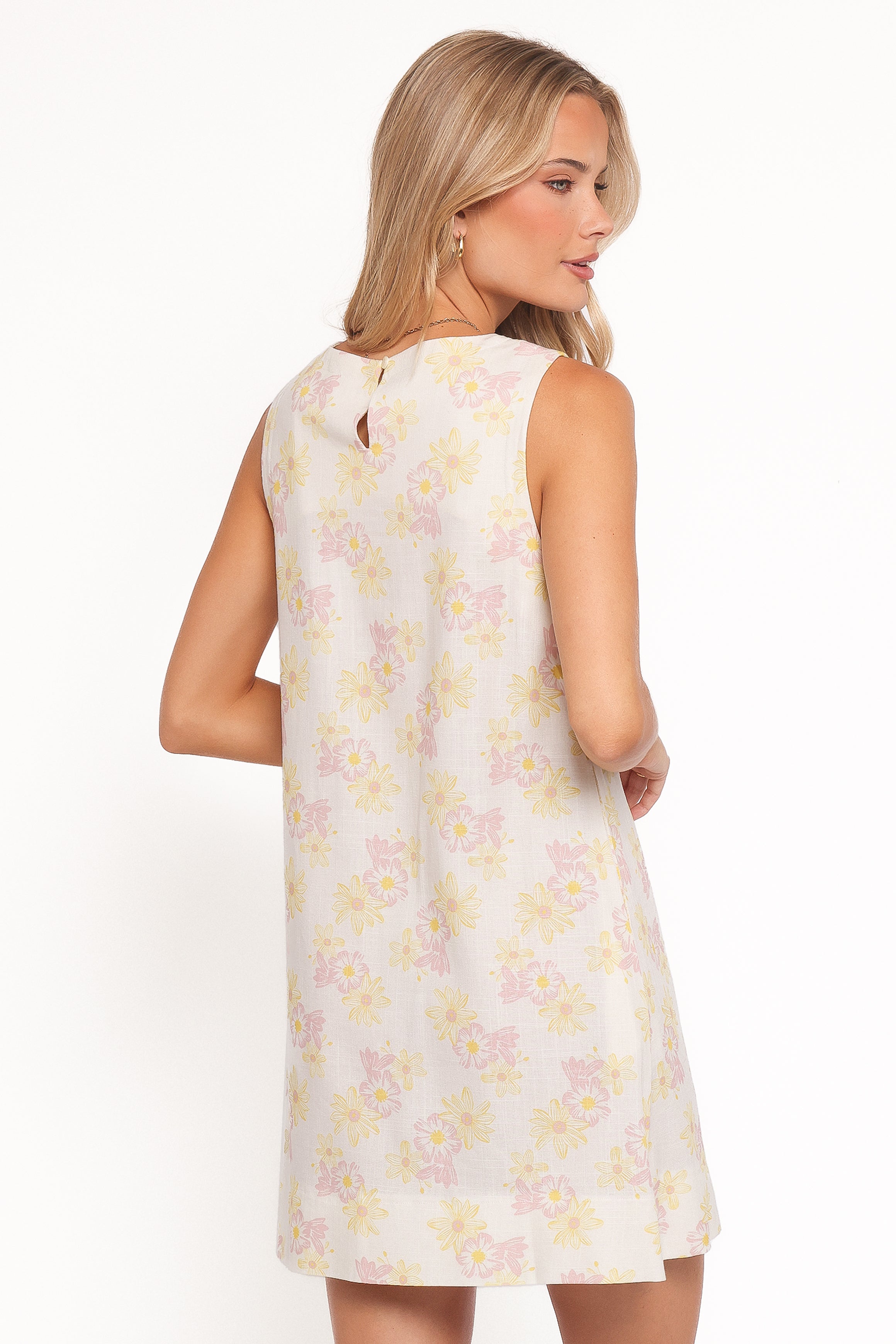 Zoe Mini Dress - Pink Floral