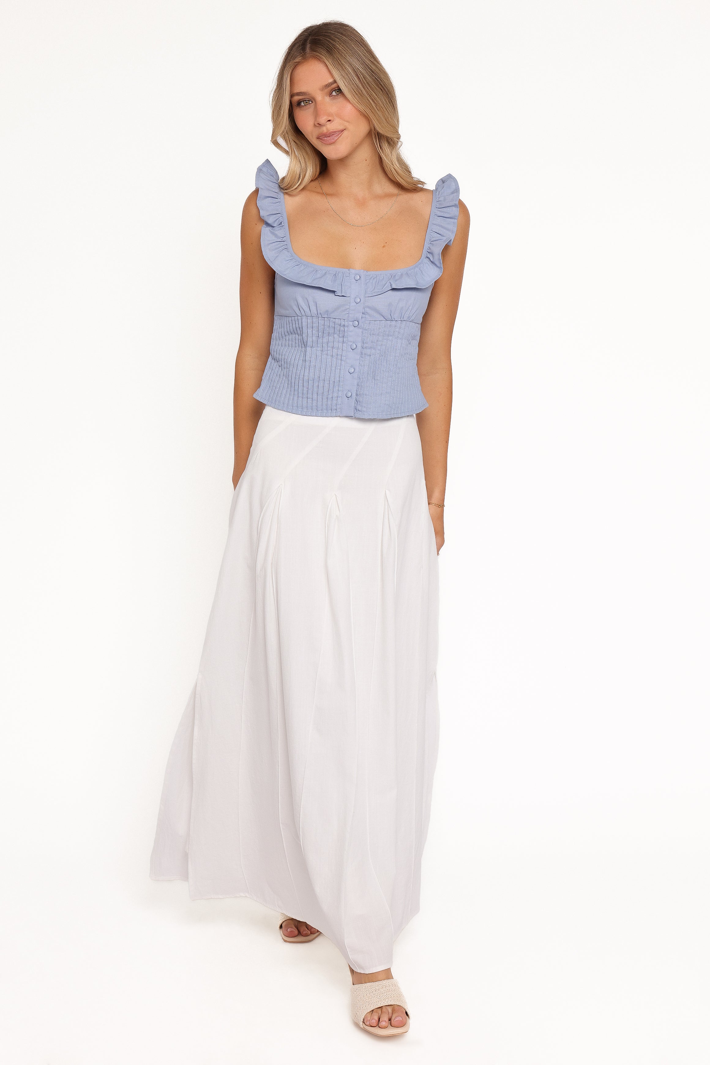 Dervla Top - Blue