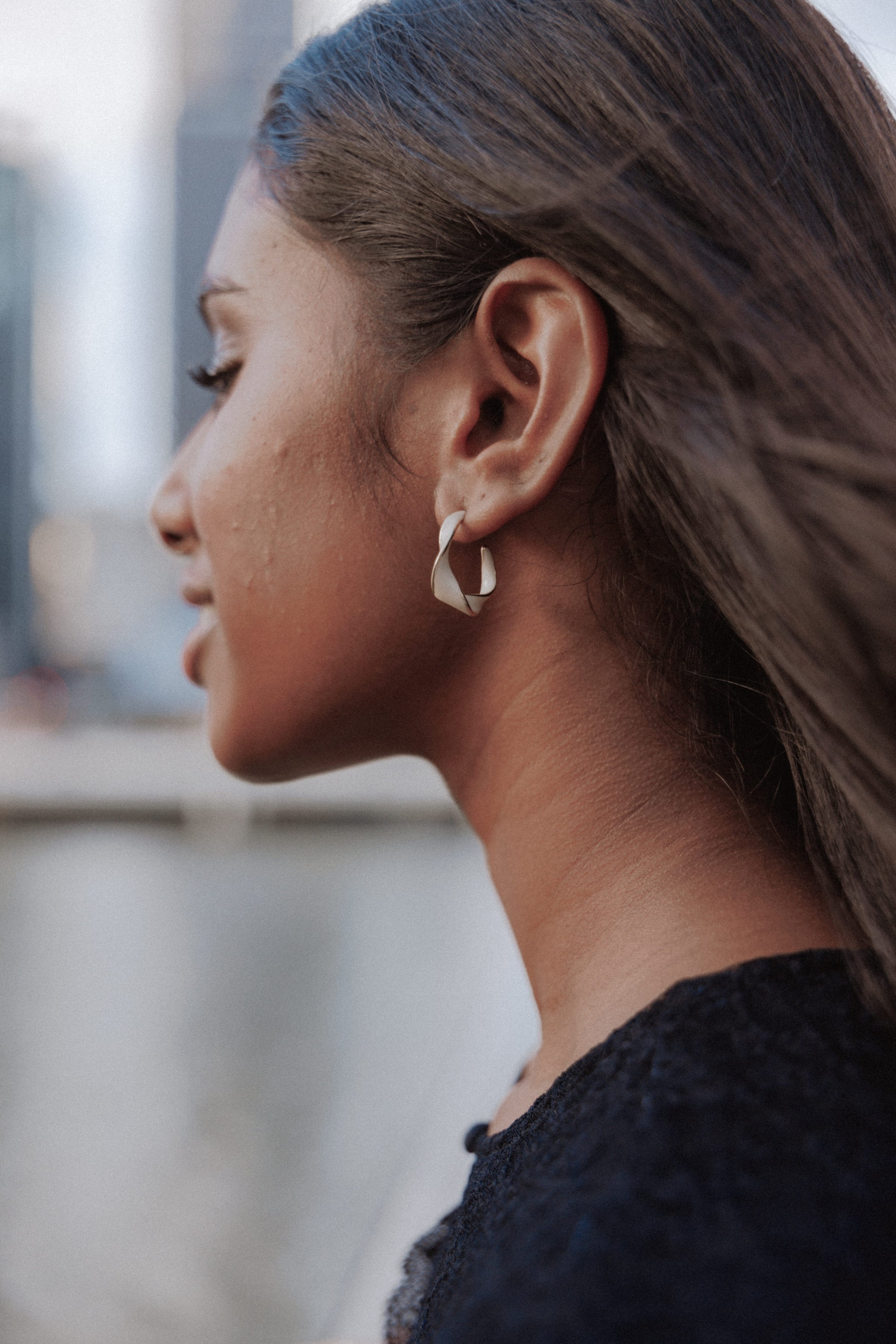 ACCESSORIES Clementine Earrings - White