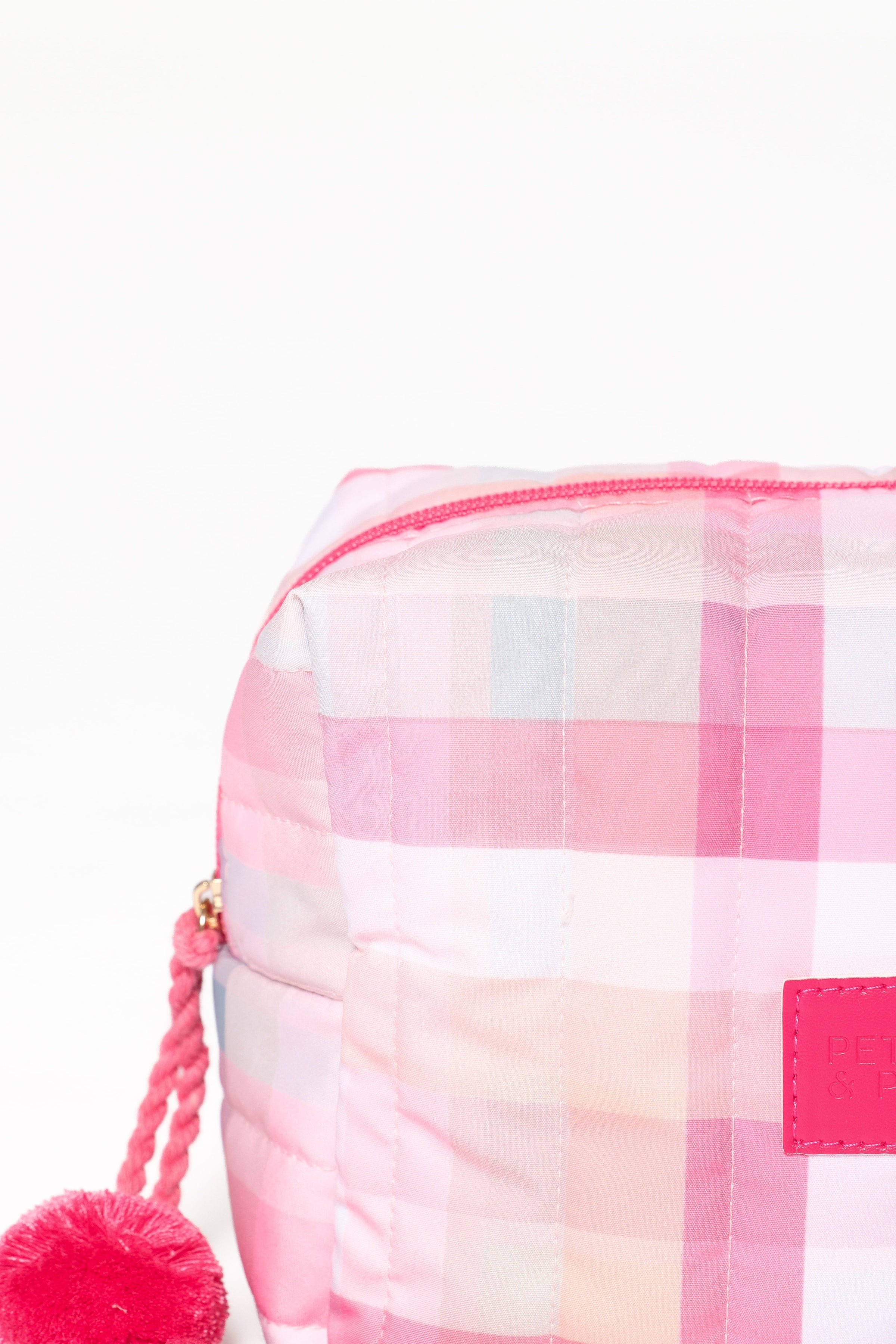 ACCESSORIES Cosmetic Case - Pink Picnic Plaid