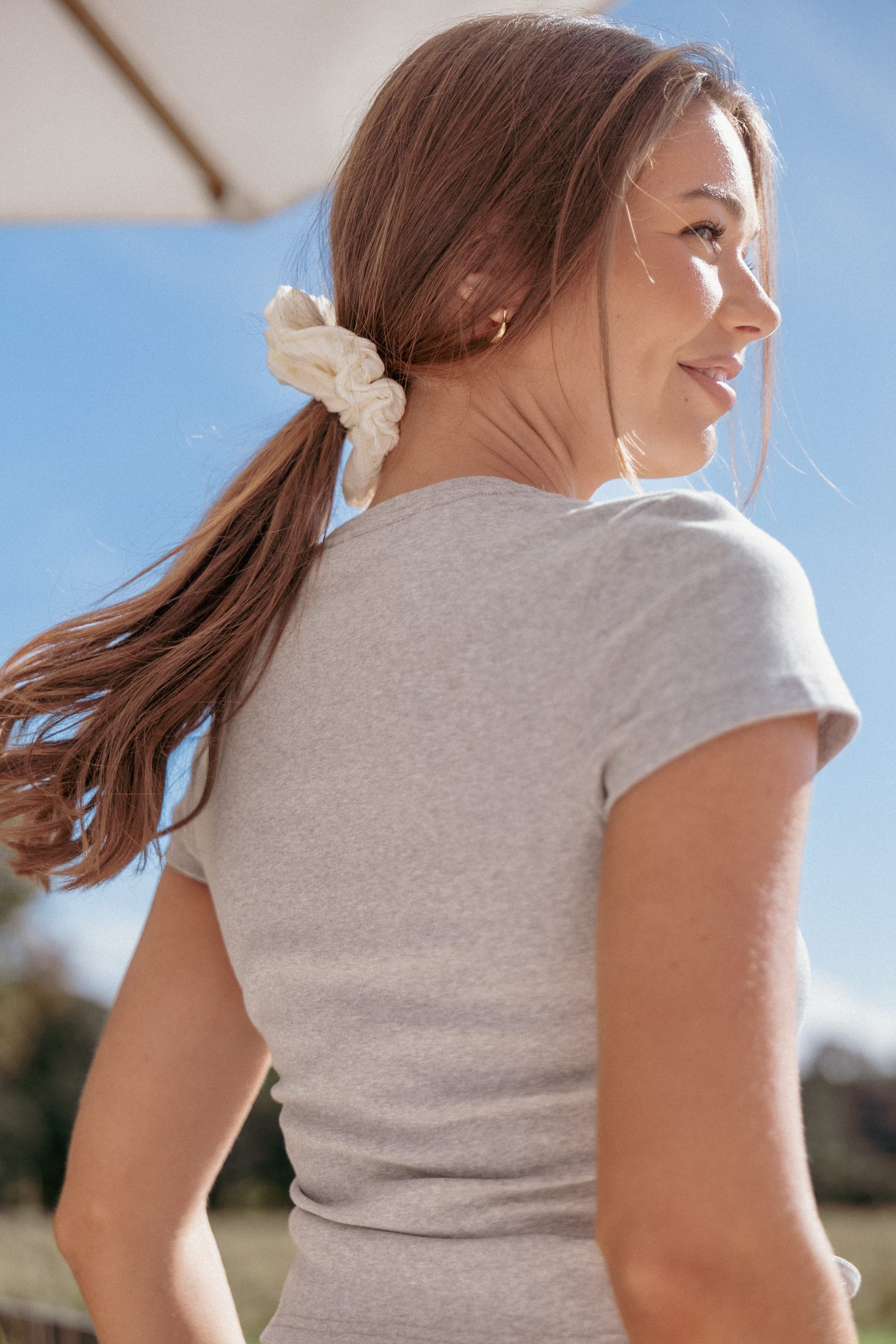 ACCESSORIES Dulce Scrunchie - Cream