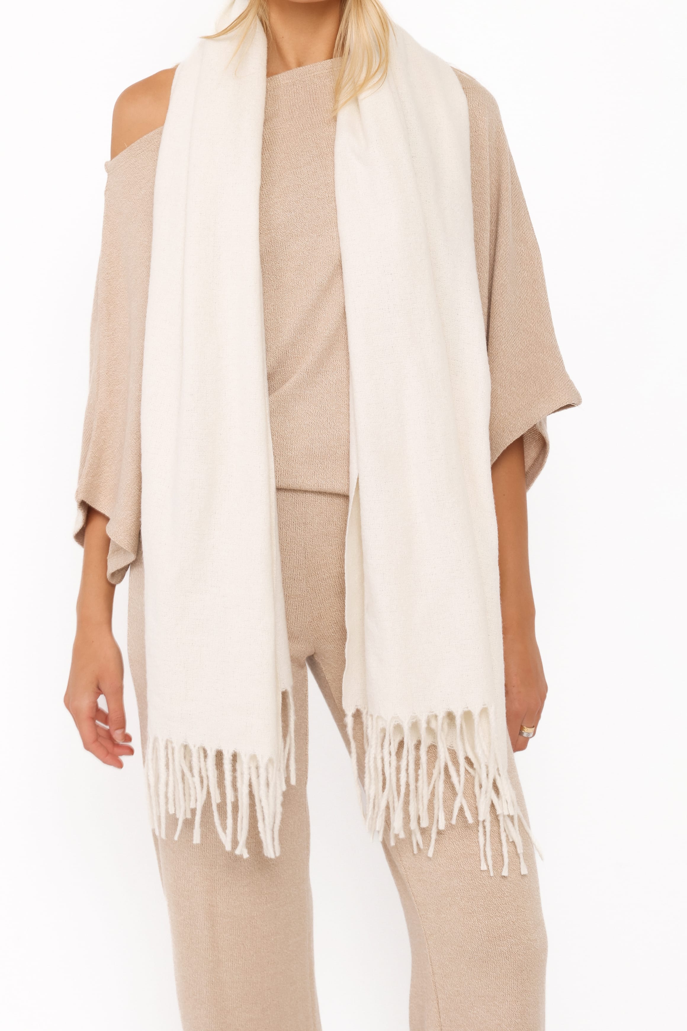 ACCESSORIES Eleanor Scarf - Cream