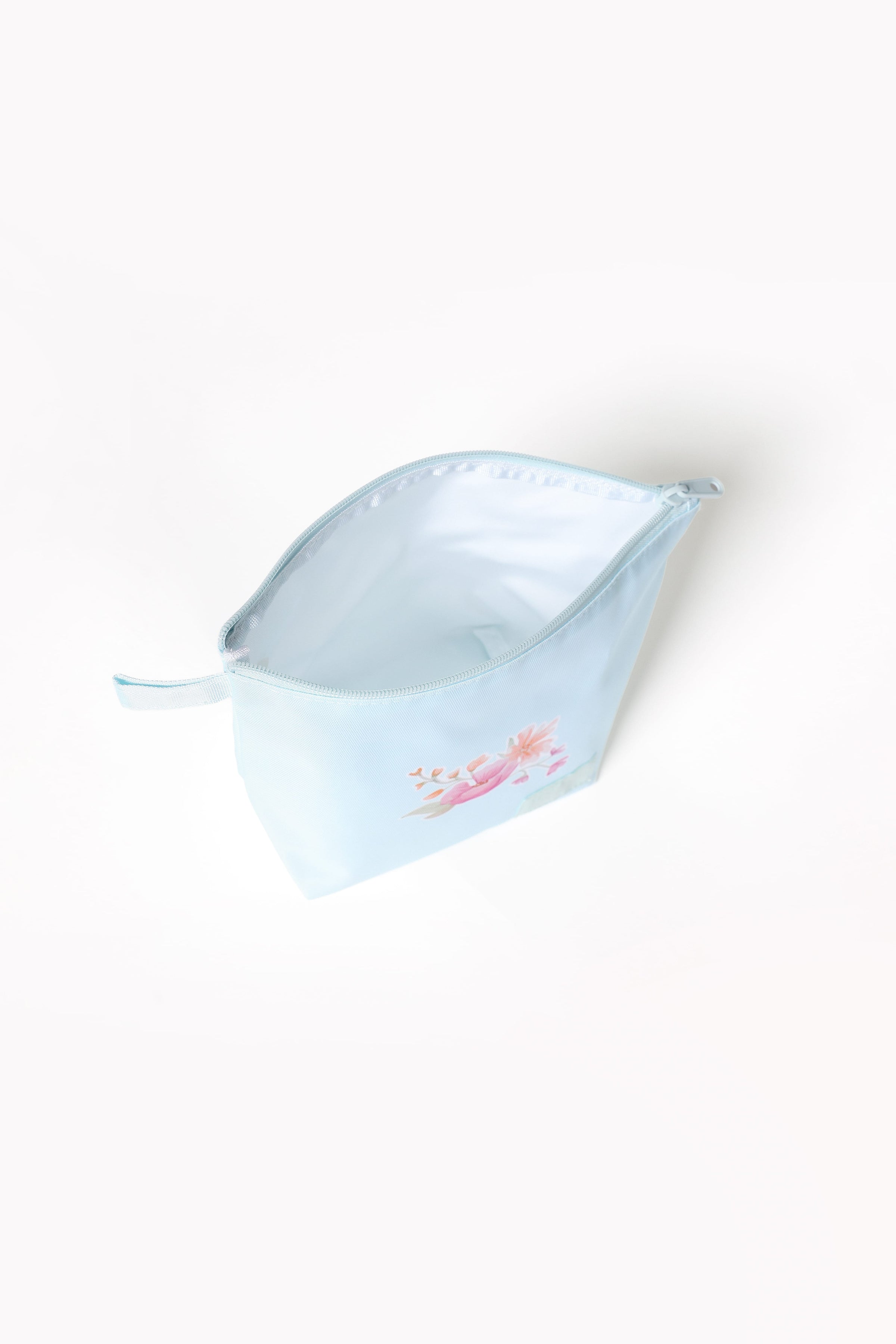 ACCESSORIES Handy Pouch Trio- Blue Garden Stripe