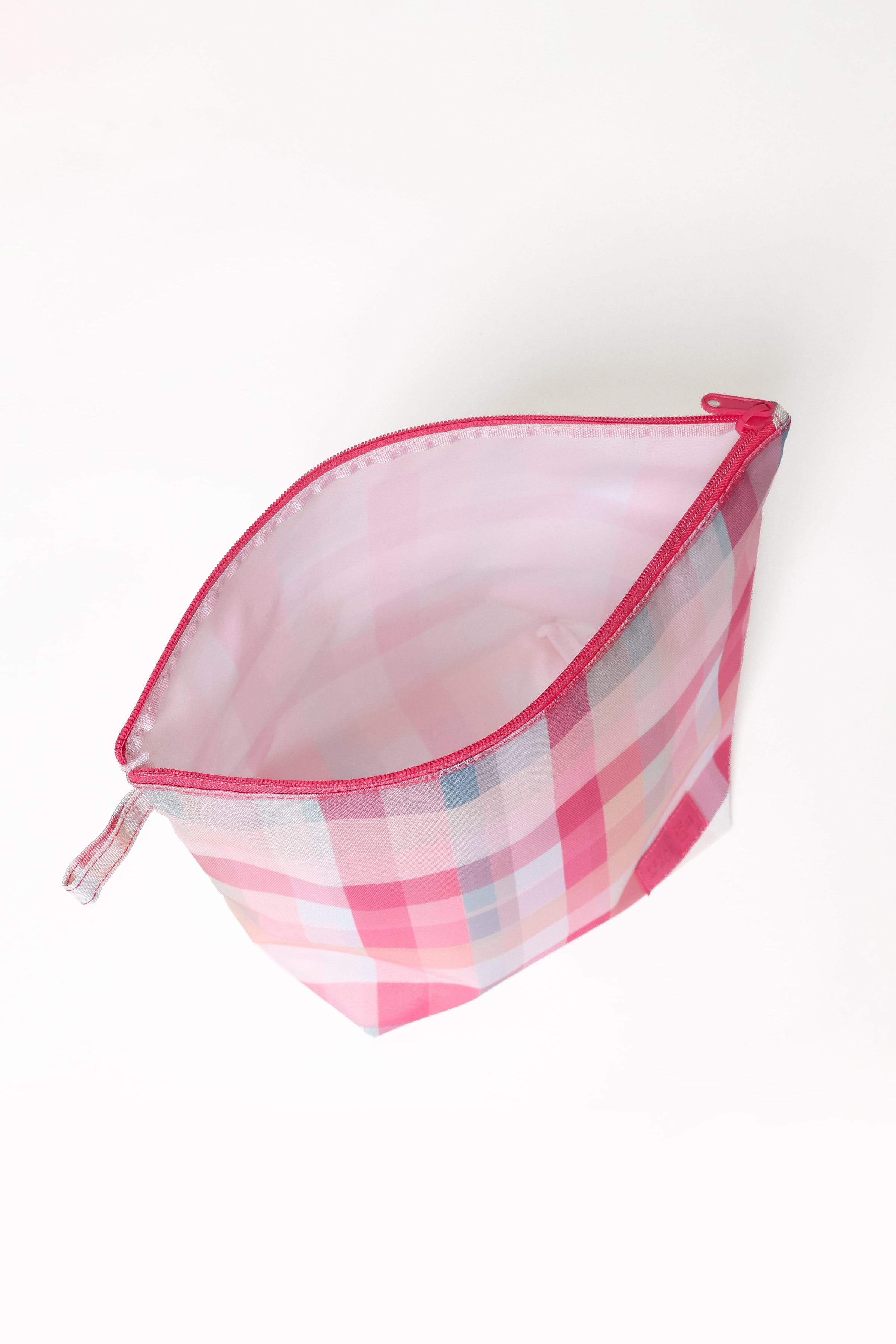 ACCESSORIES Handy Pouch Trio - Pink Picnic Plaid