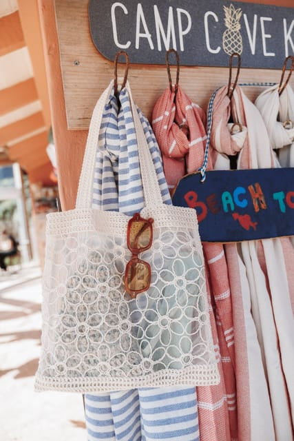 ACCESSORIES Jasmine Floral Beach Bag - Cream