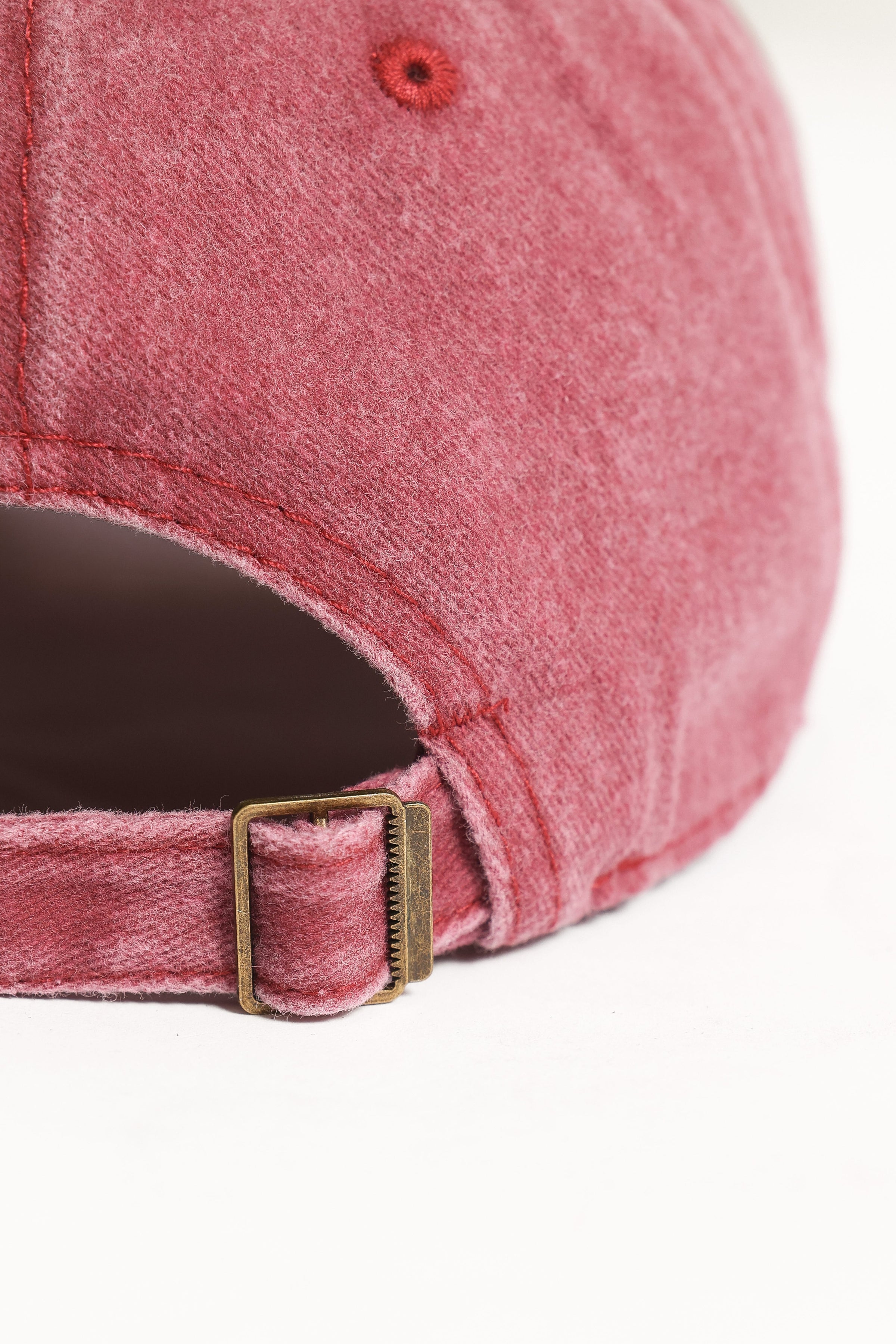 ACCESSORIES Jayden Washed Cap - Berry Pink