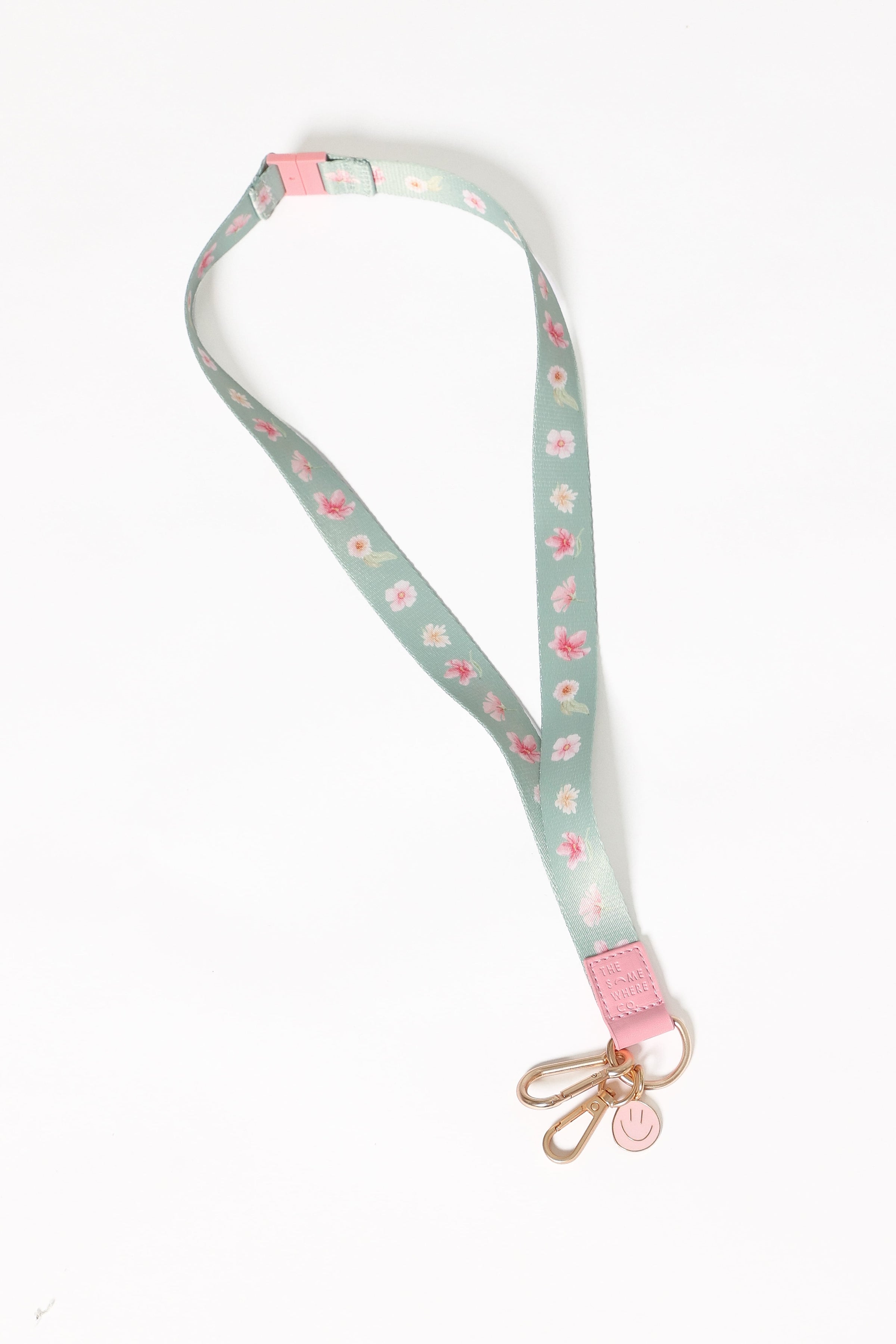 ACCESSORIES Lanyard - Sage Wildflowers