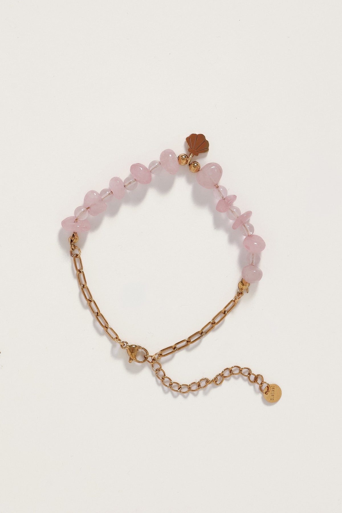 ACCESSORIES Luella Seashell Beaded Bracelet - Pink