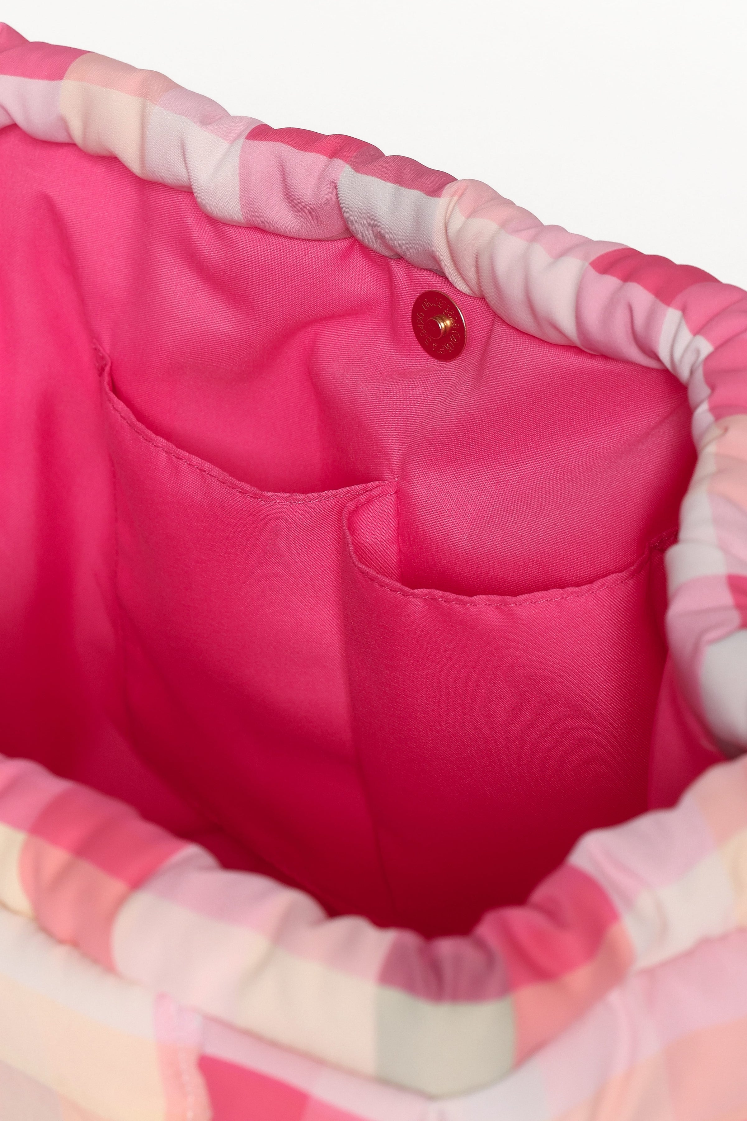 ACCESSORIES Marshmallow Midi Tote - Pink Picnic Plaid
