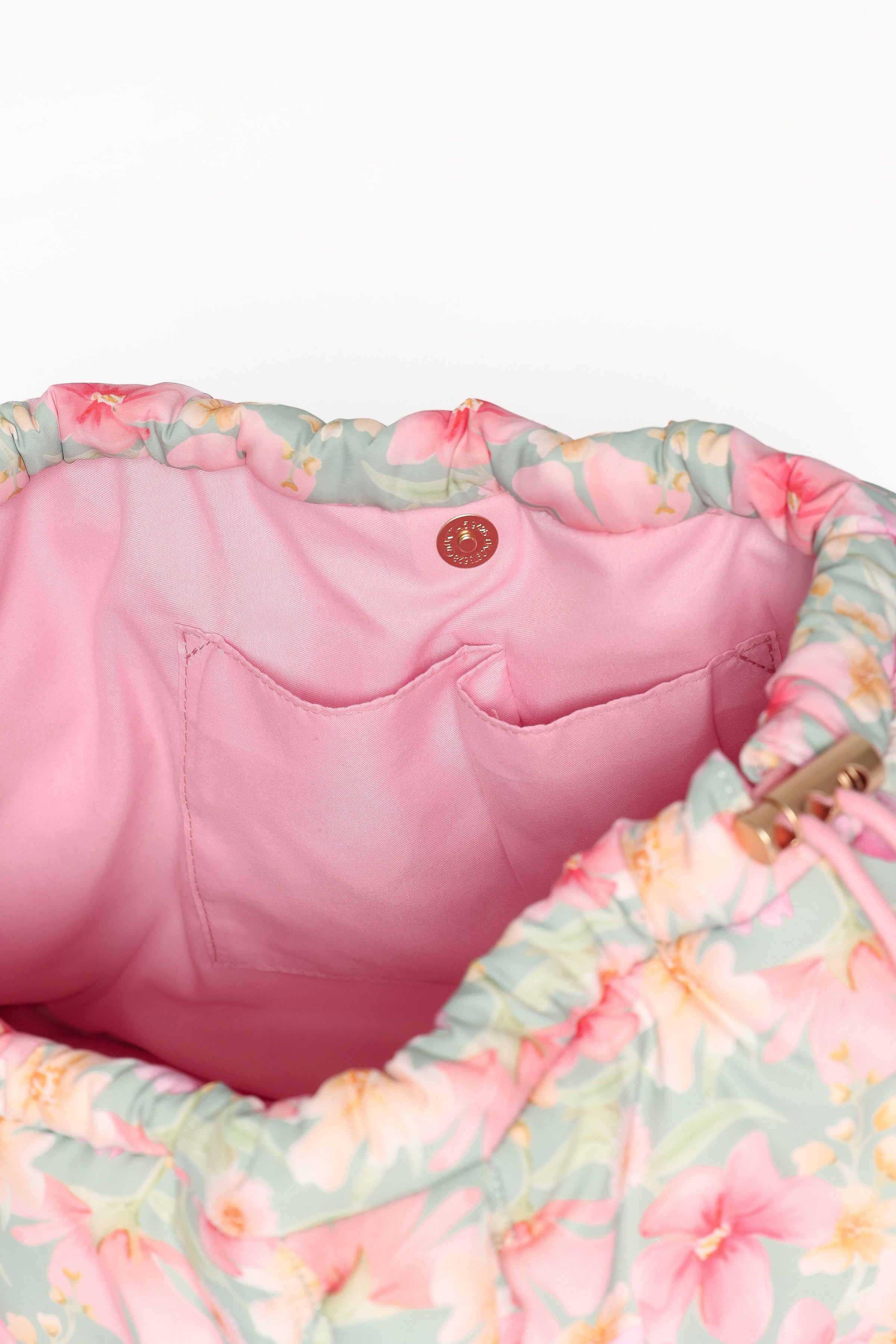 ACCESSORIES Marshmallow Midi Tote - Sage Wildflowers