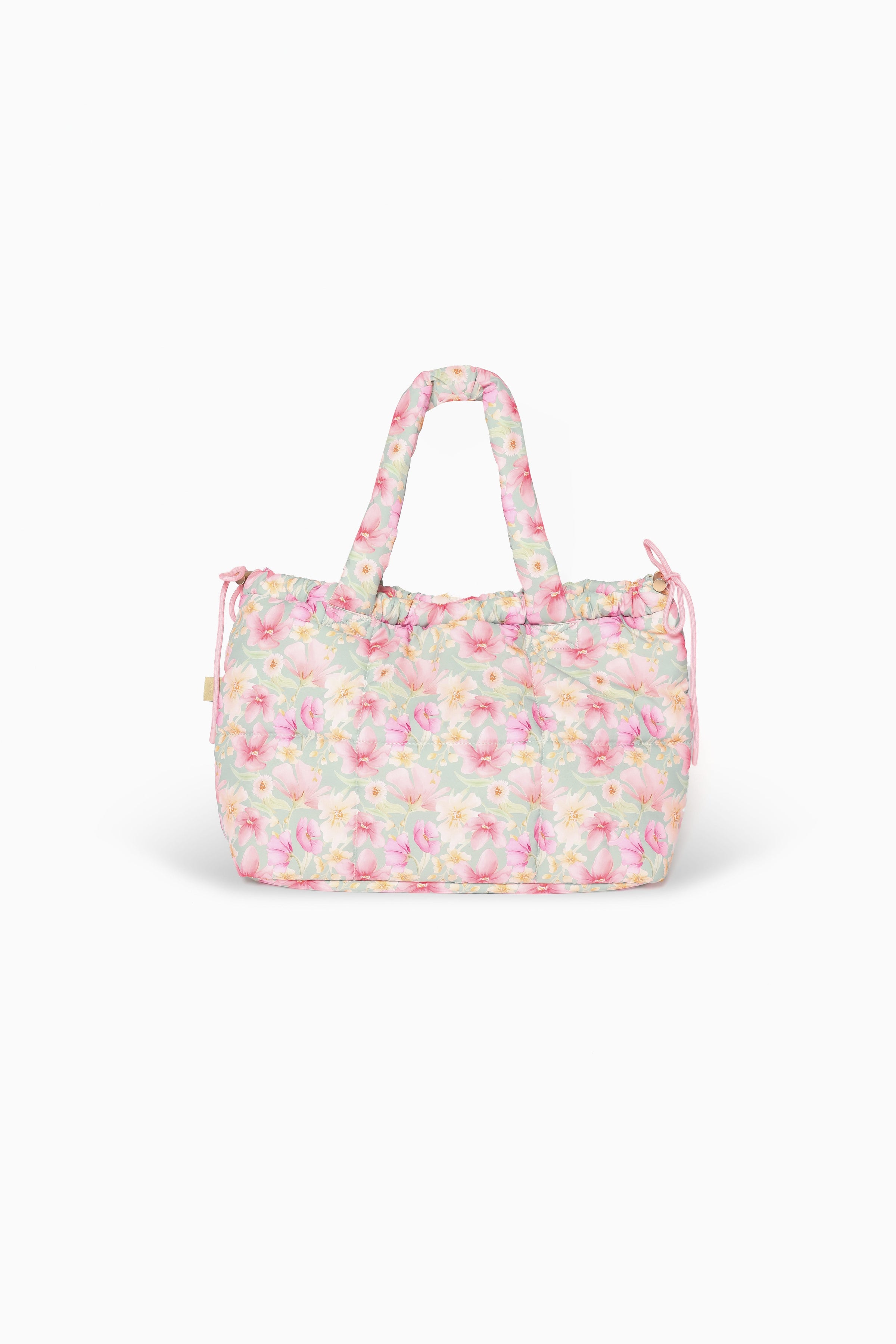 ACCESSORIES Marshmallow Midi Tote - Sage Wildflowers