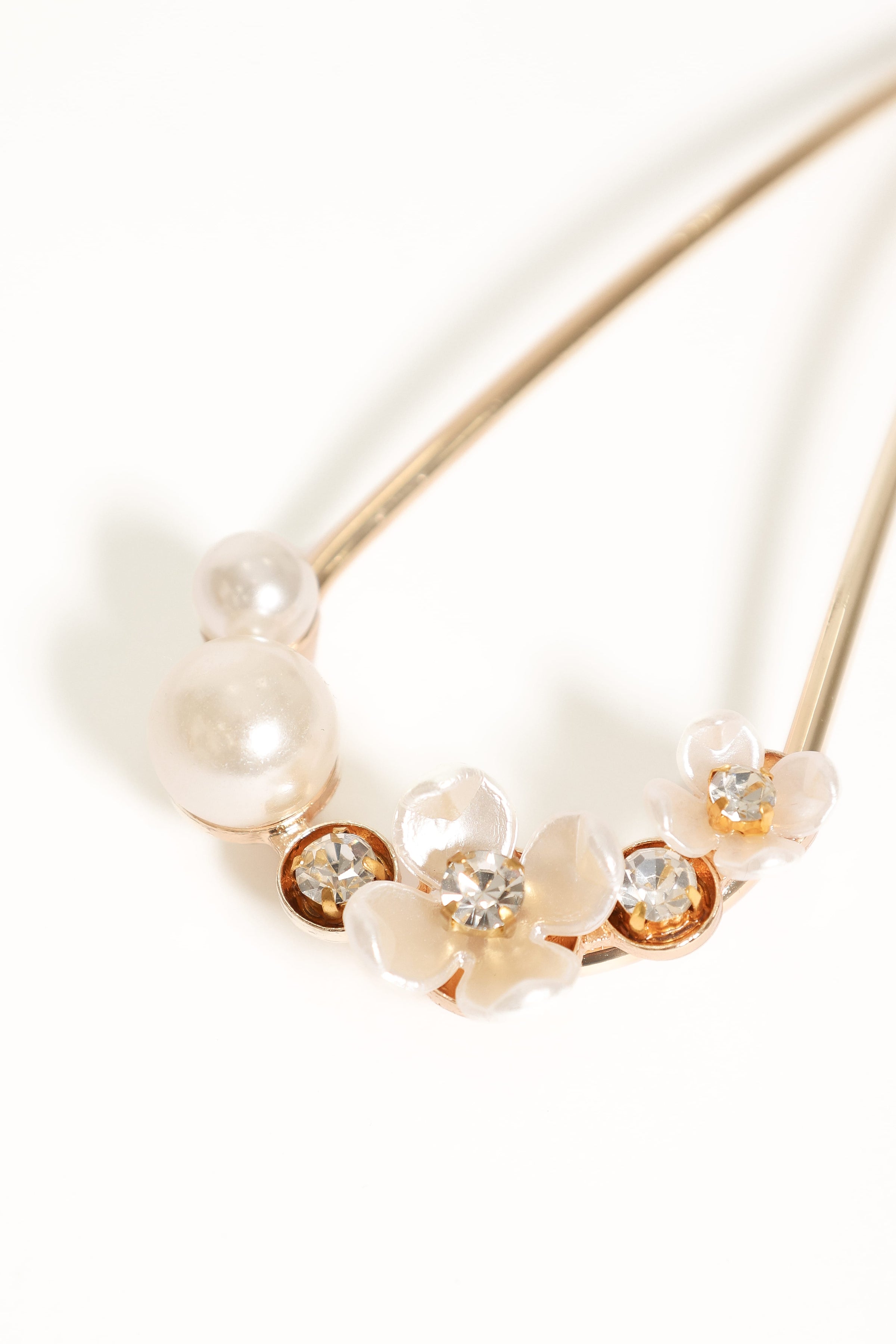 ACCESSORIES Penelope Hair Pin - Gold Pearl