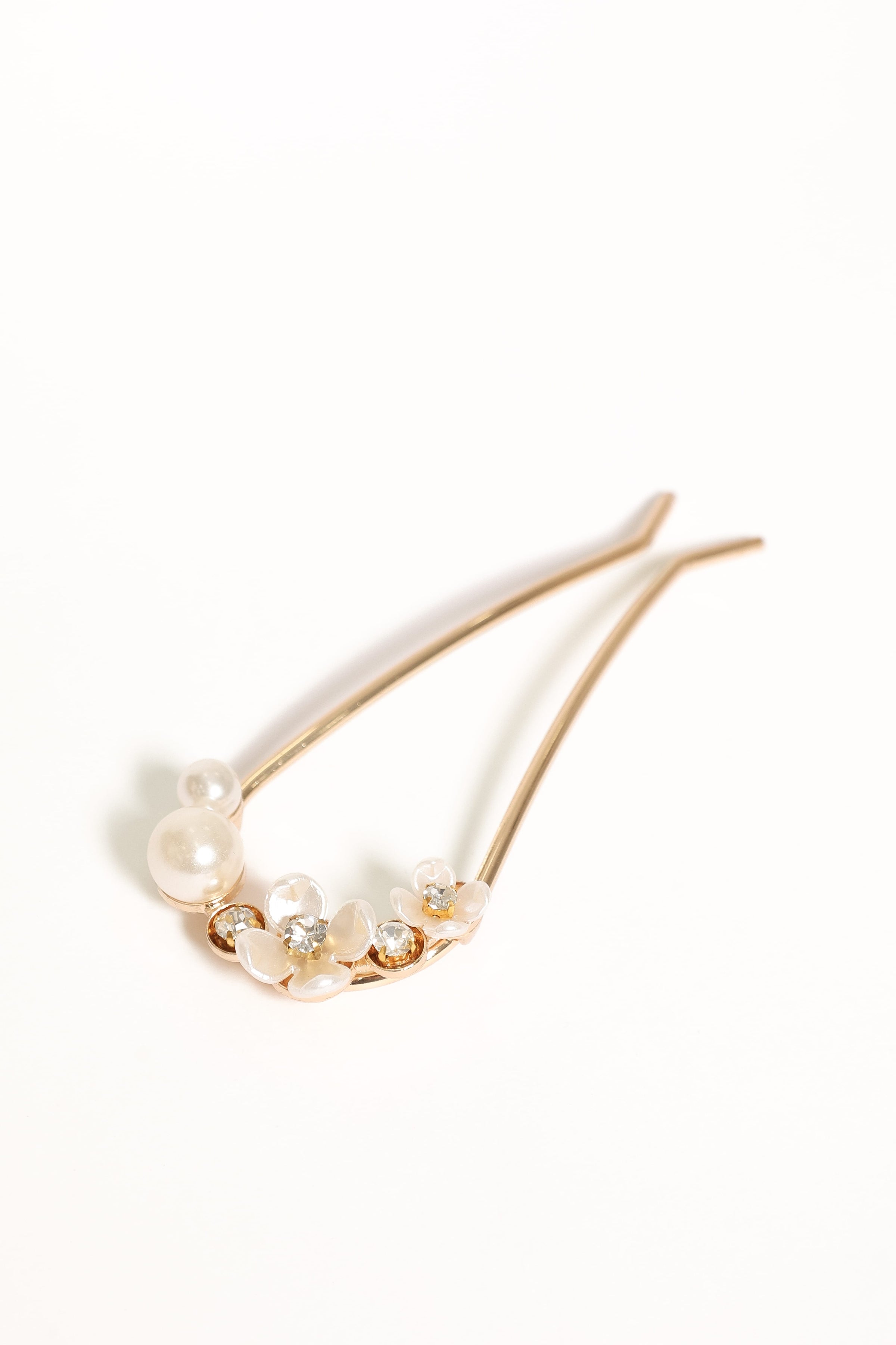 ACCESSORIES Penelope Hair Pin - Gold Pearl