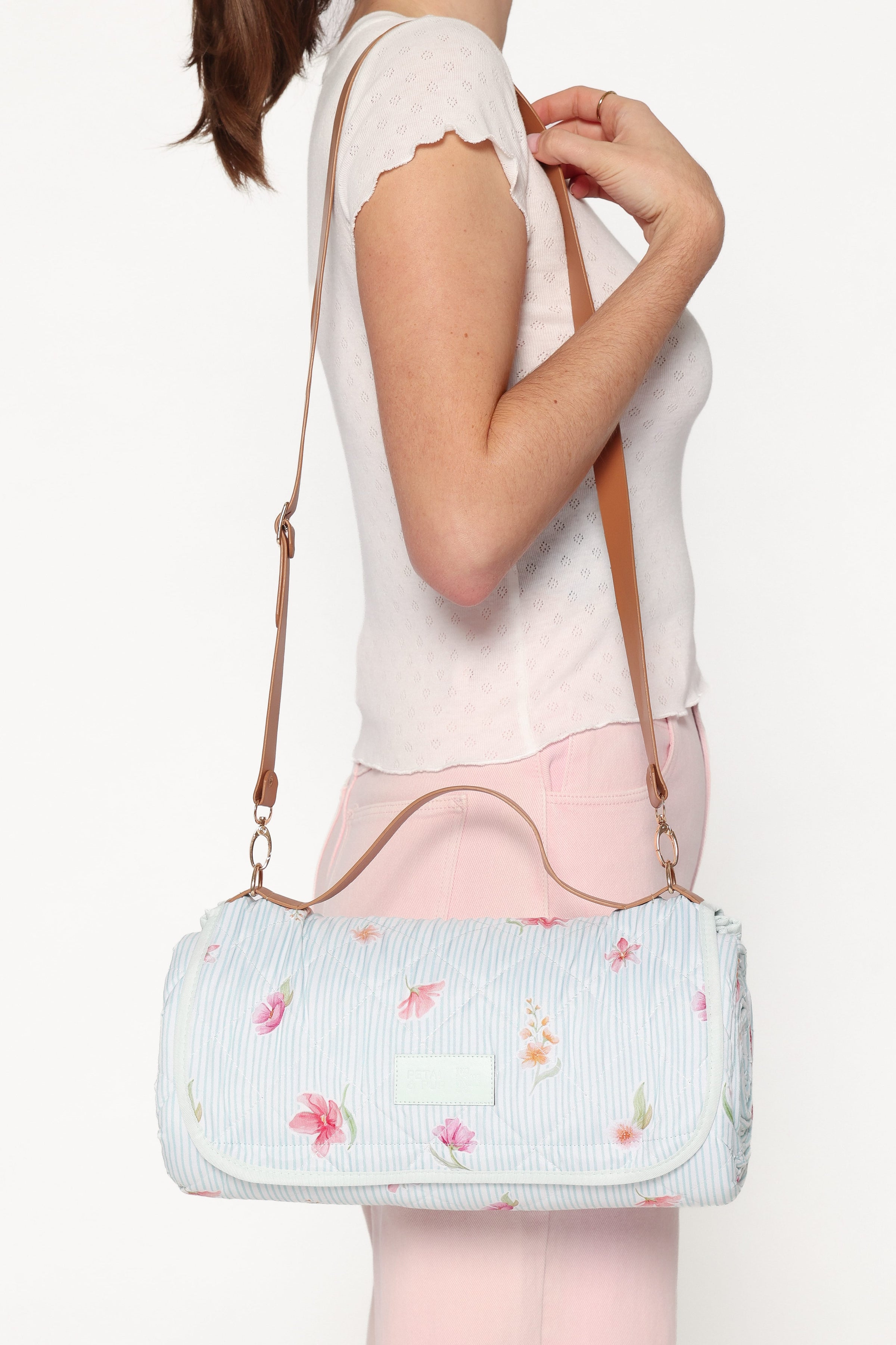 ACCESSORIES Picnic Rug - Blue Garden Stripe