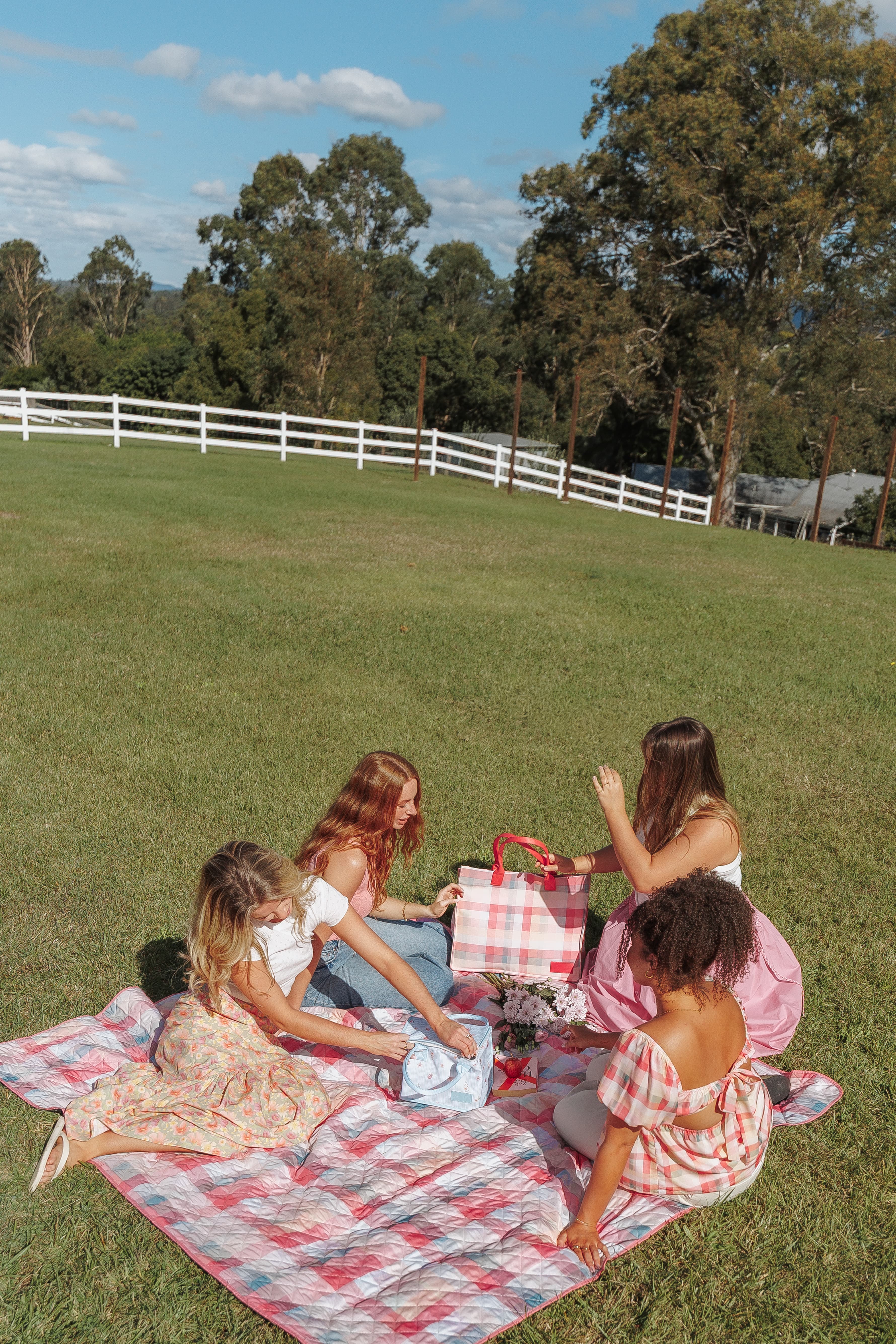 ACCESSORIES Picnic Rug - Pink Picnic Plaid