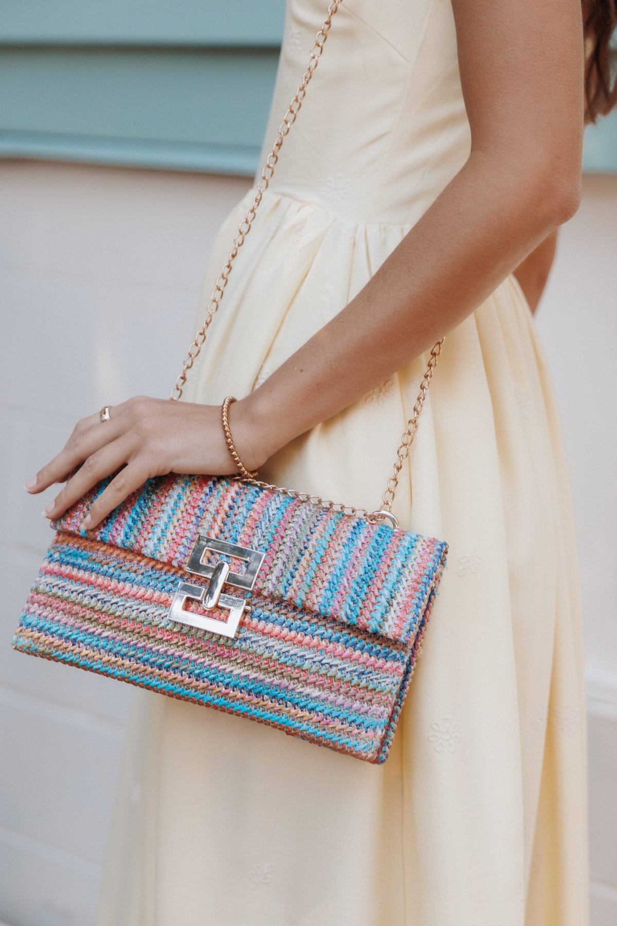 ACCESSORIES Rihanna Clutch Bag - Rainbow
