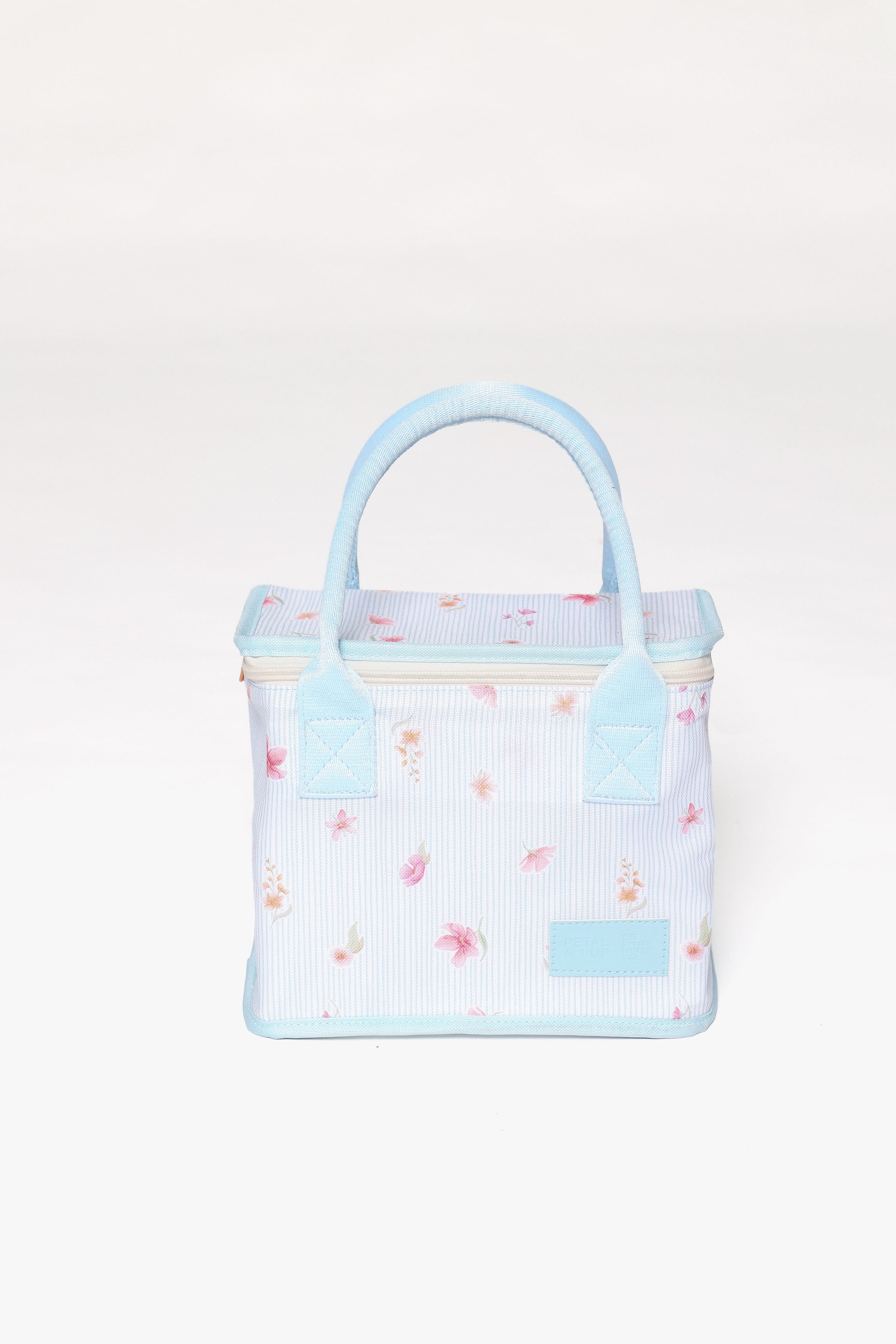 ACCESSORIES The Graze Lunch Bag - Blue Garden Stripe
