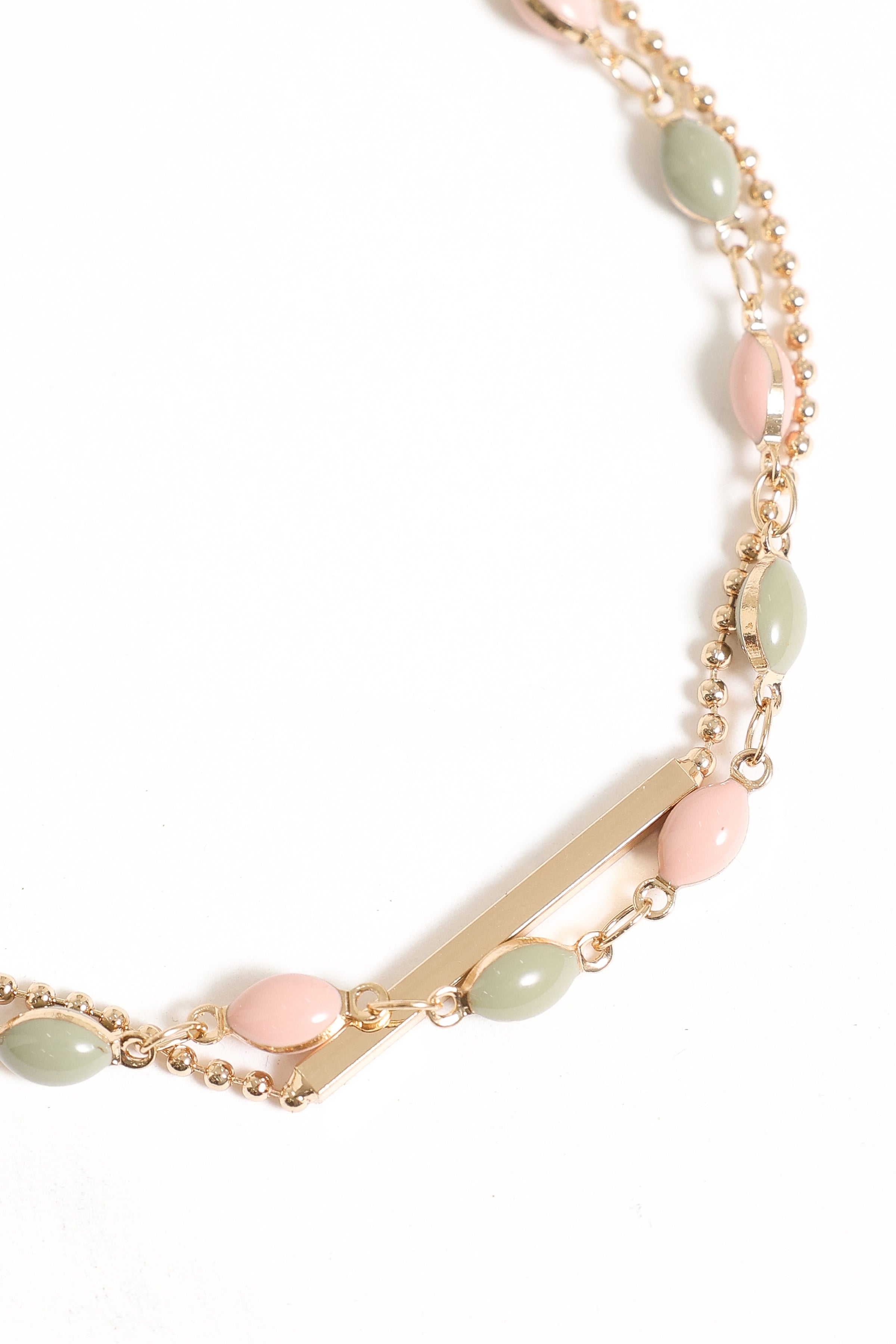 ACCESSORIES Tilly Bracelet - Pink/Green