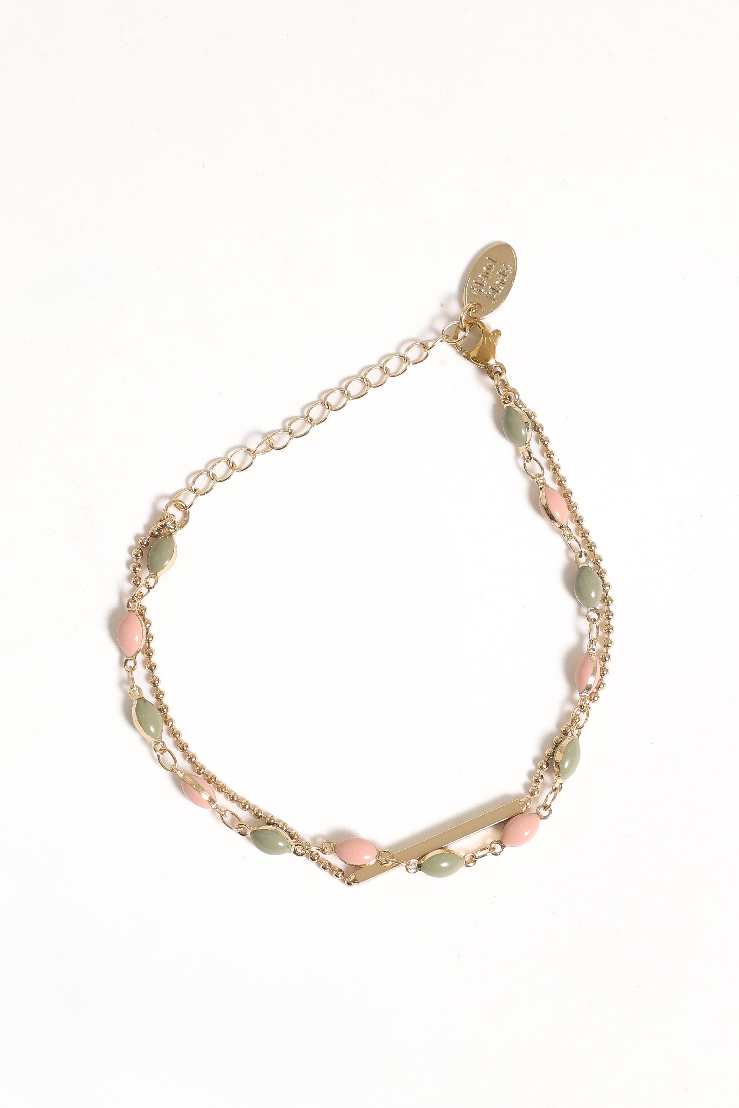 ACCESSORIES Tilly Bracelet - Pink/Green