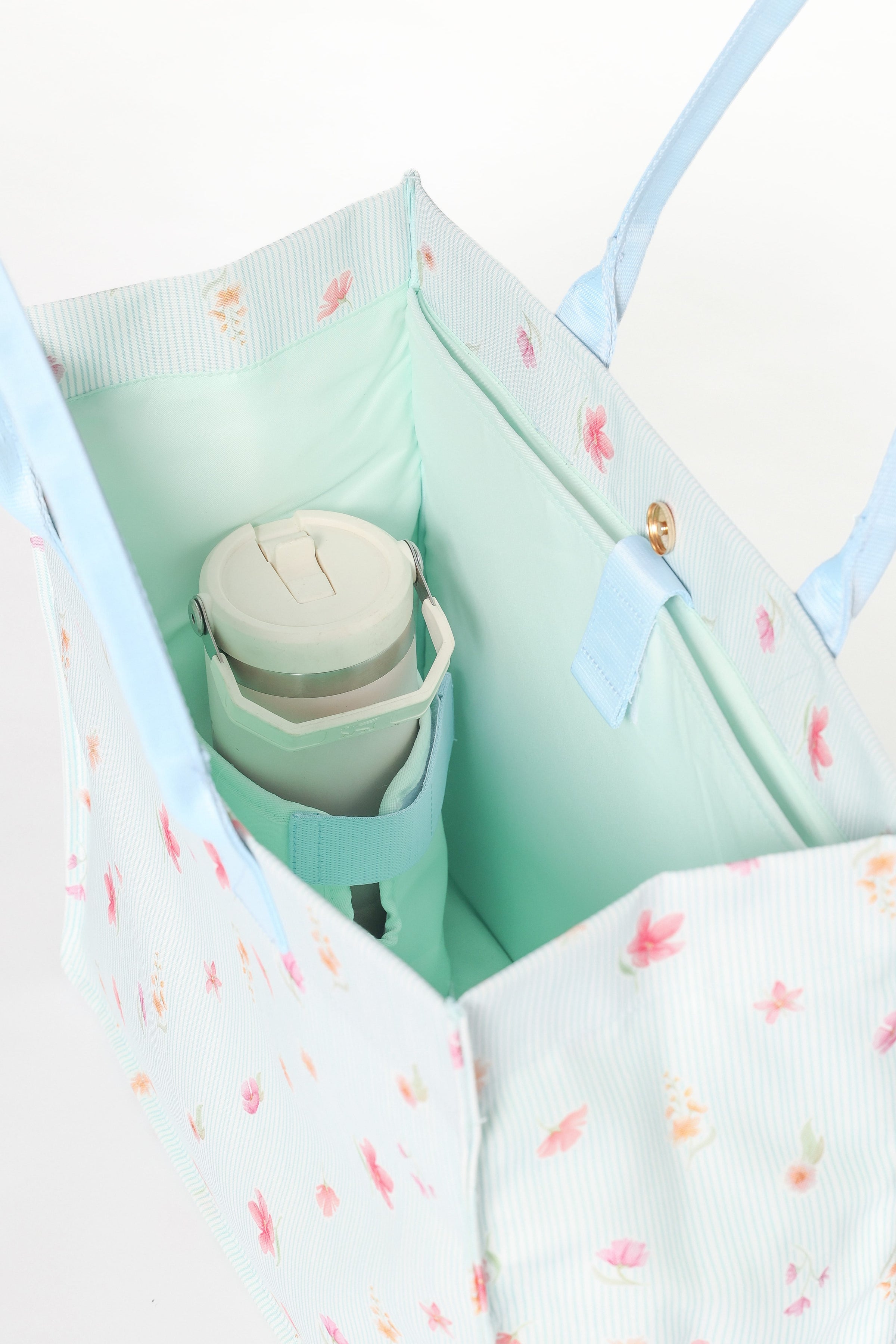 ACCESSORIES Ultimate Tote Bag - Blue Garden Stripe