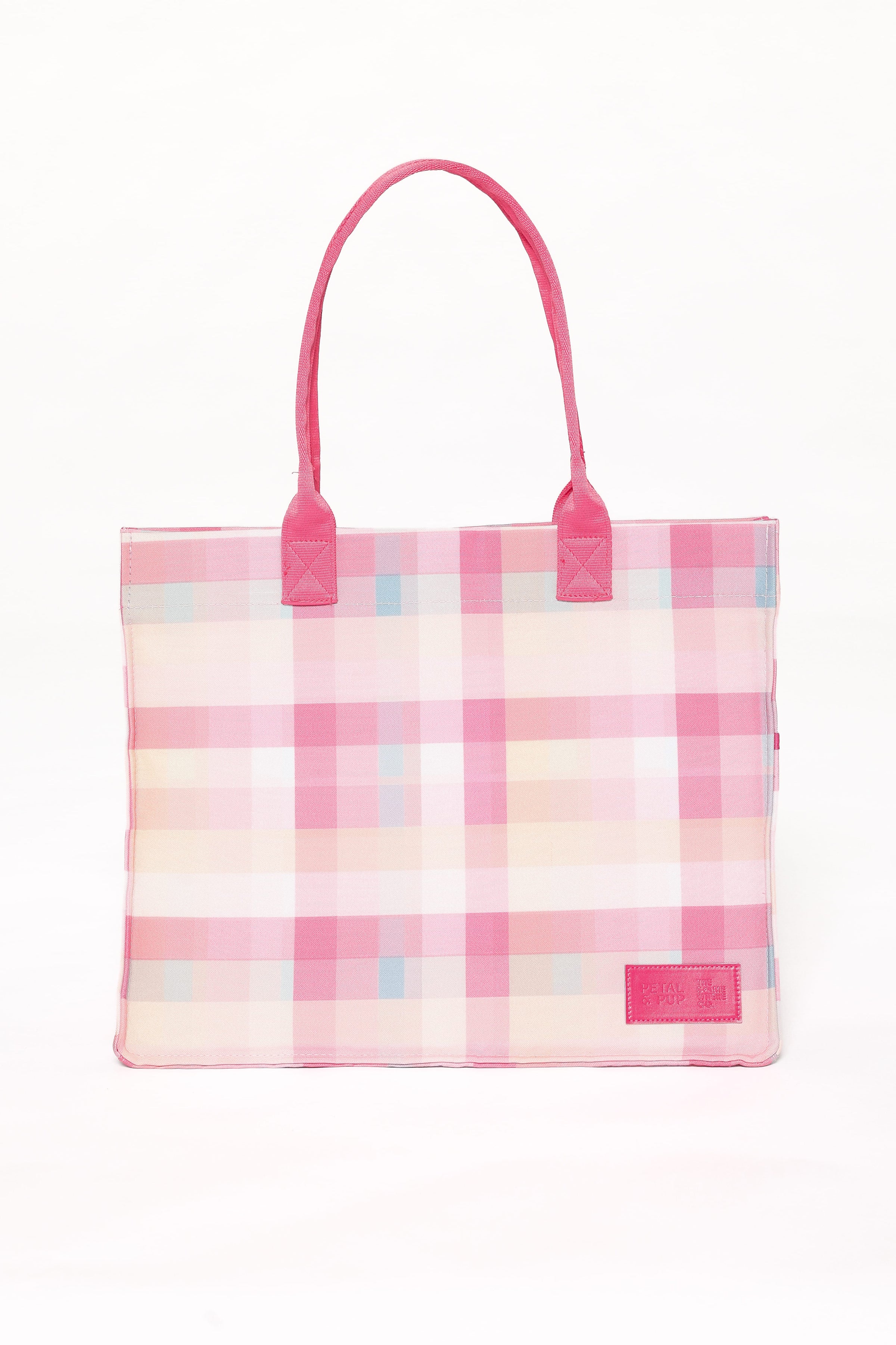 ACCESSORIES Ultimate Tote Bag - Pink Picnic Plaid