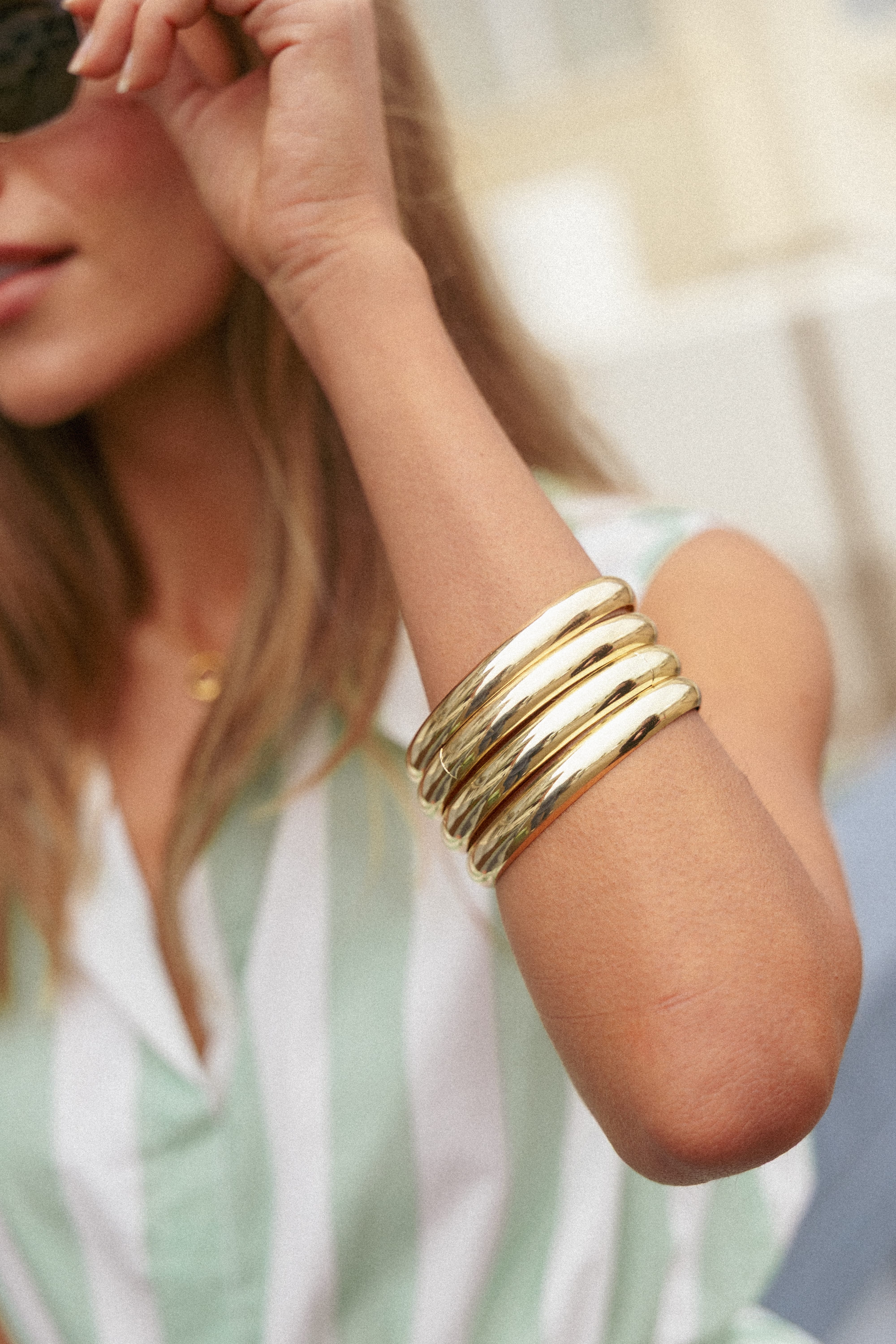 ACCESSORIES Zoey Bangle Set - Gold