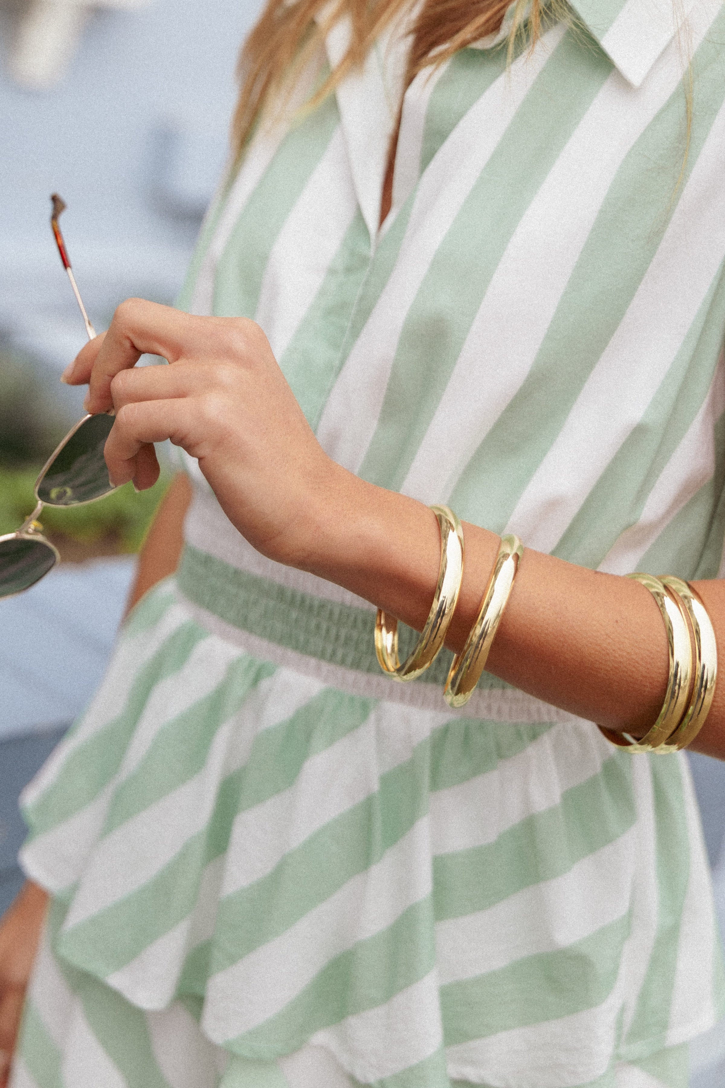 ACCESSORIES Zoey Bangle Set - Gold