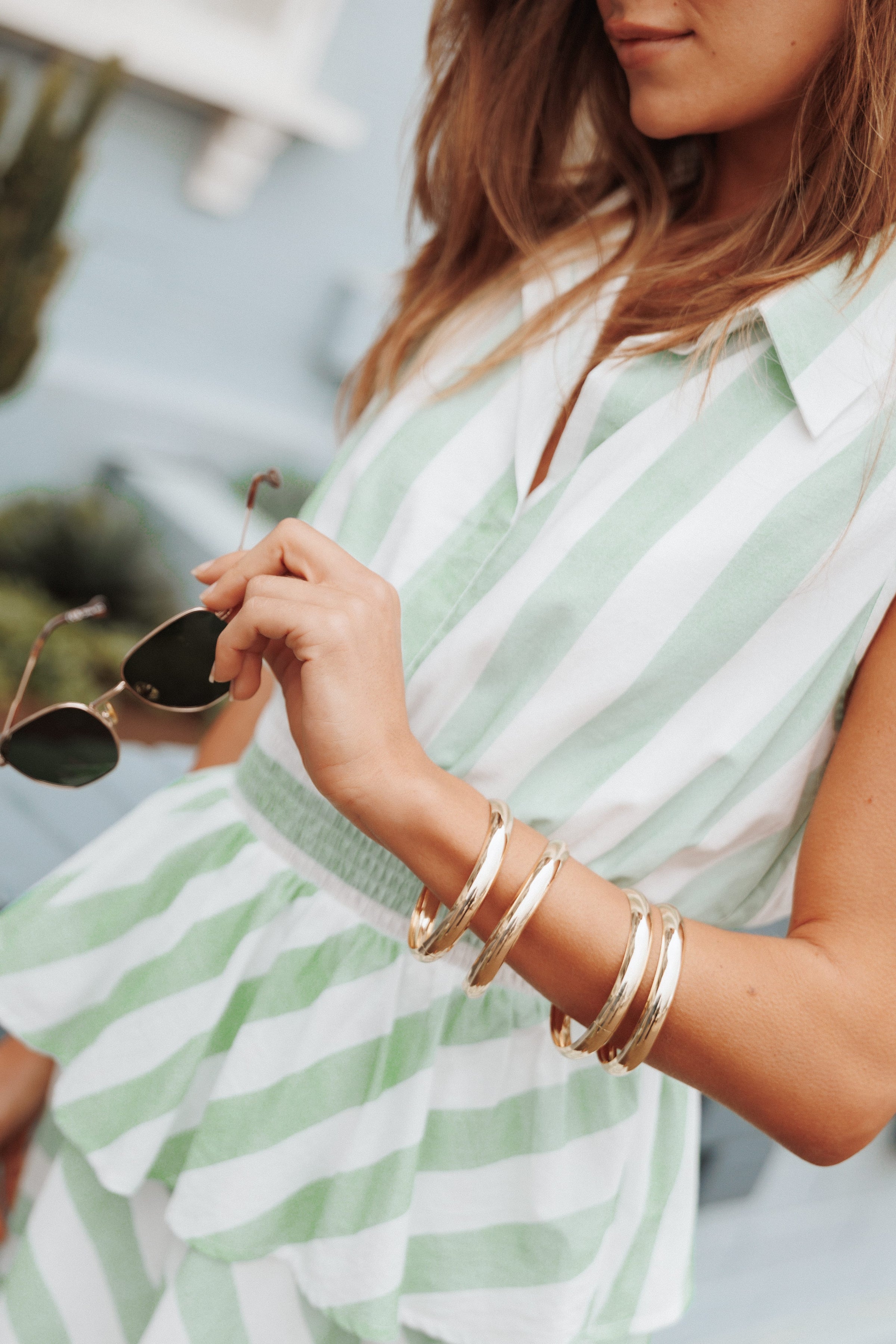 ACCESSORIES Zoey Bangle Set - Gold