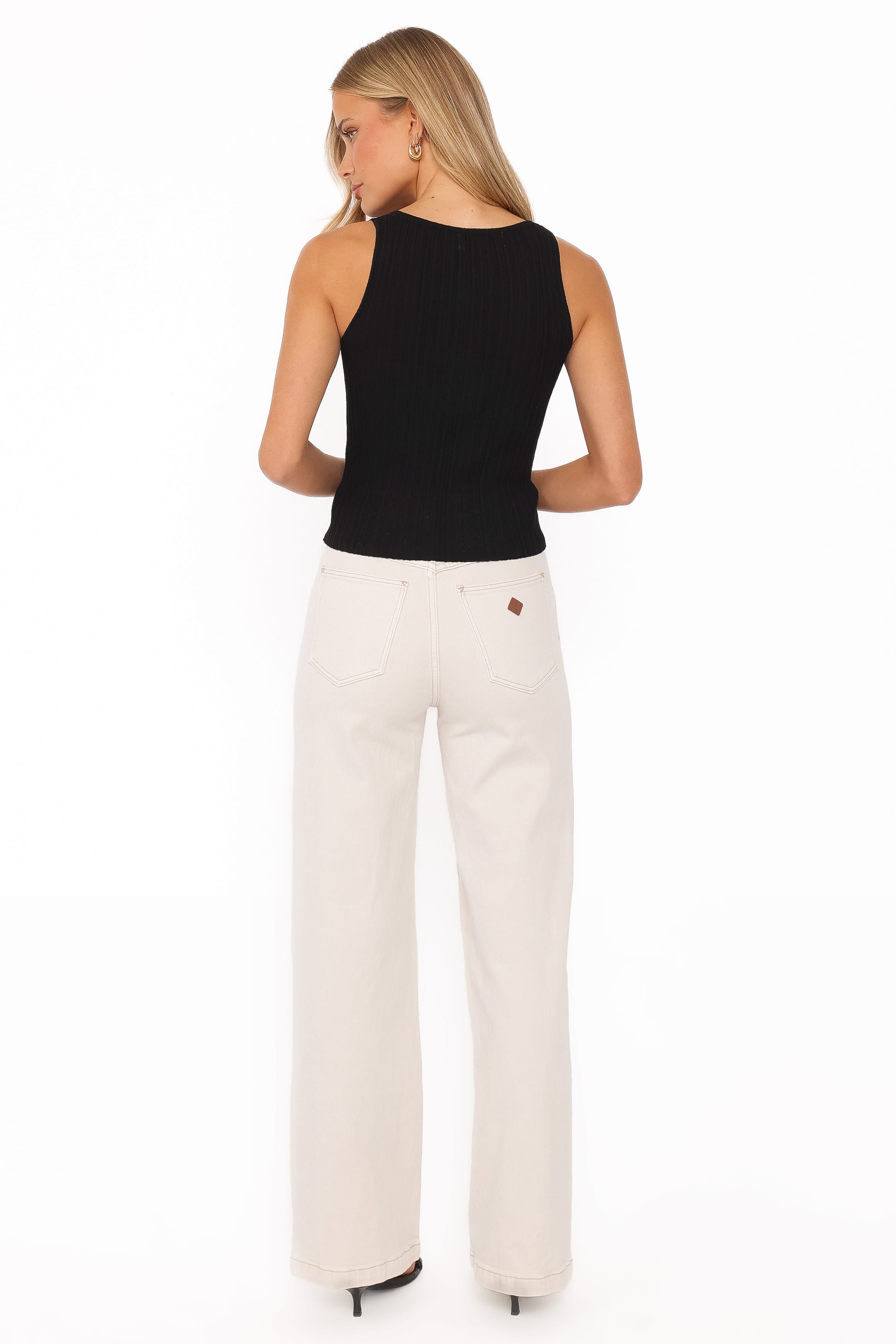 BOTTOMS Abrand 94 Wide Leg Jeans - Vanilla