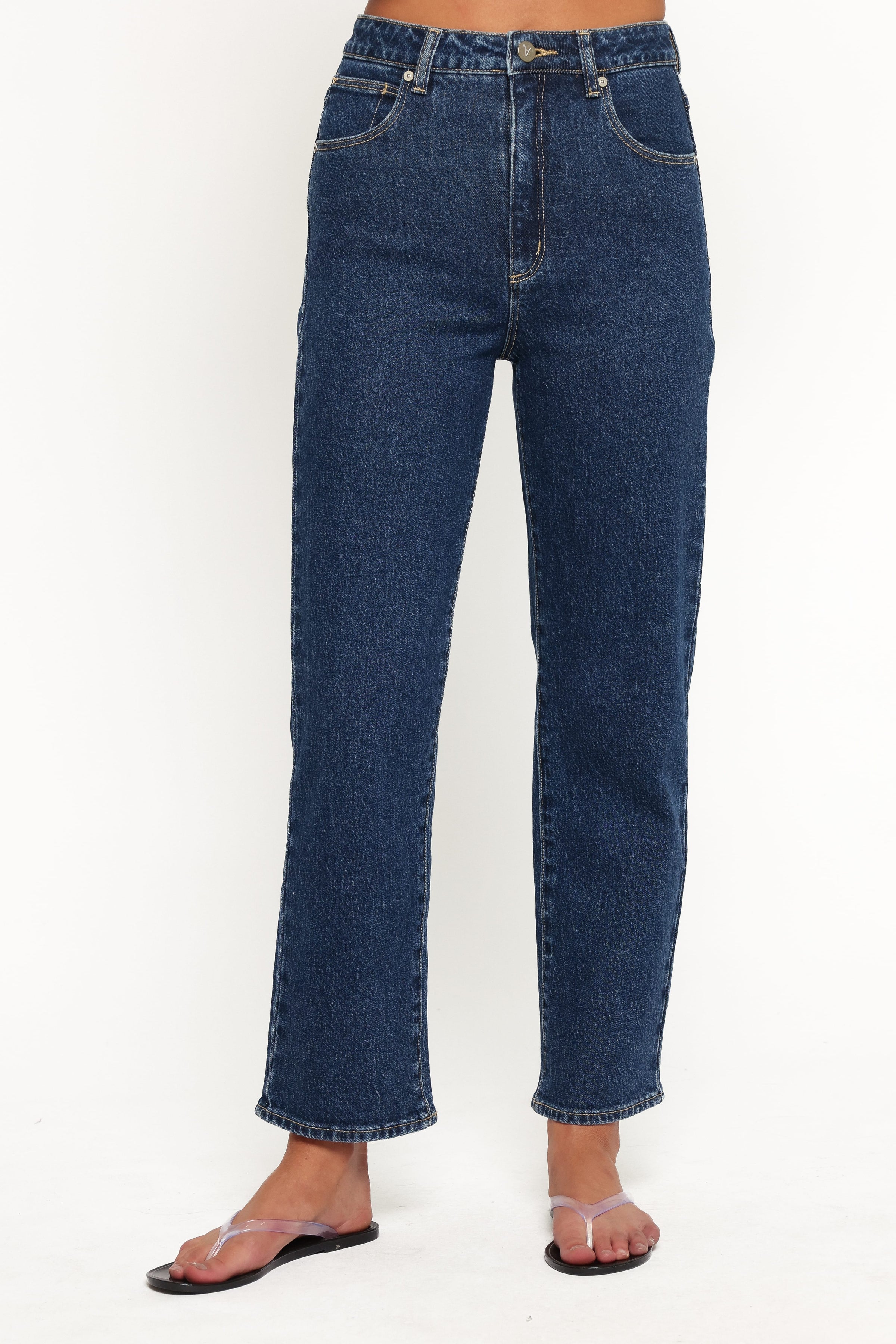 BOTTOMS Abrand Venice Straight Jeans - Tara