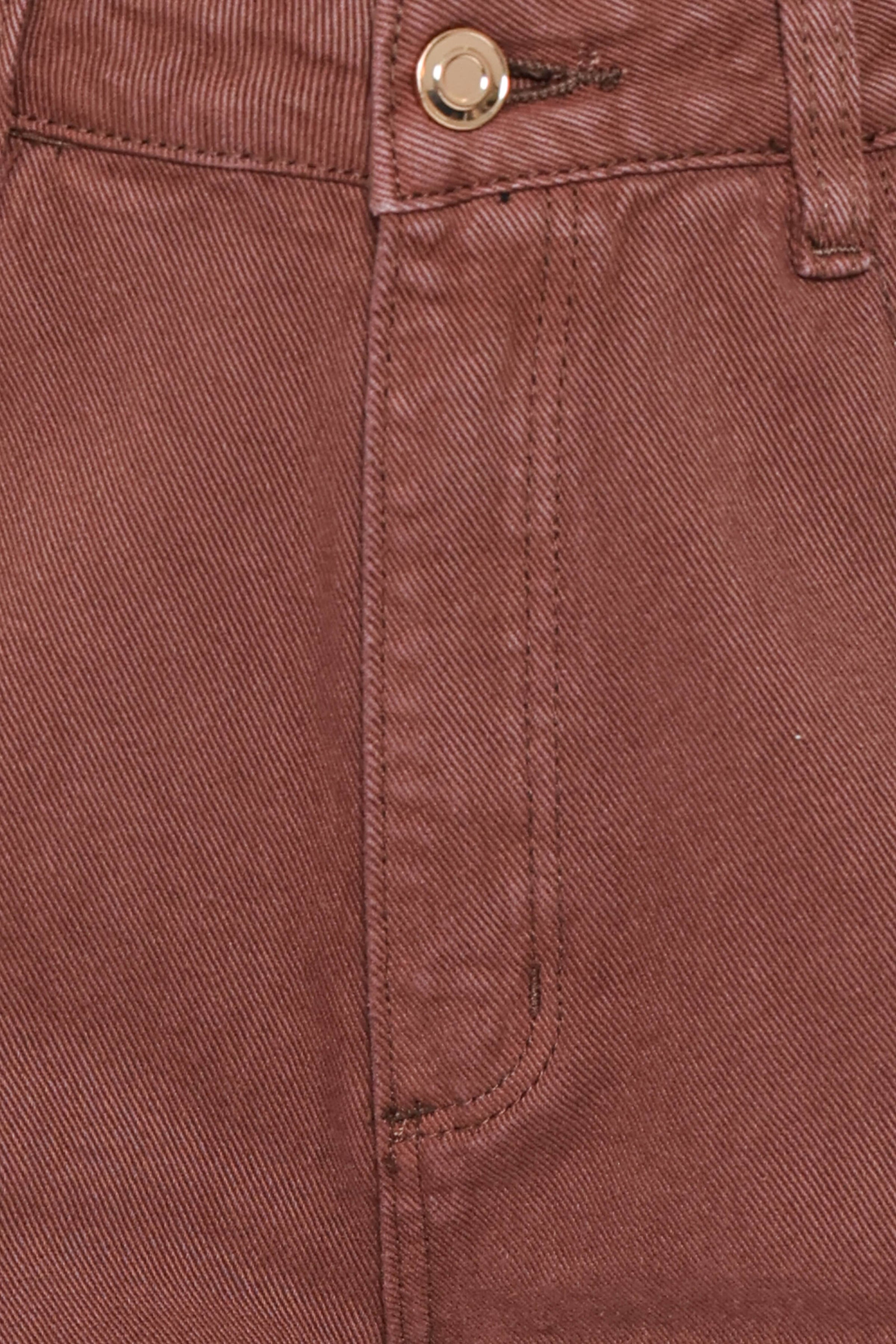 BOTTOMS Ailis Wide Leg Jean - Chocolate