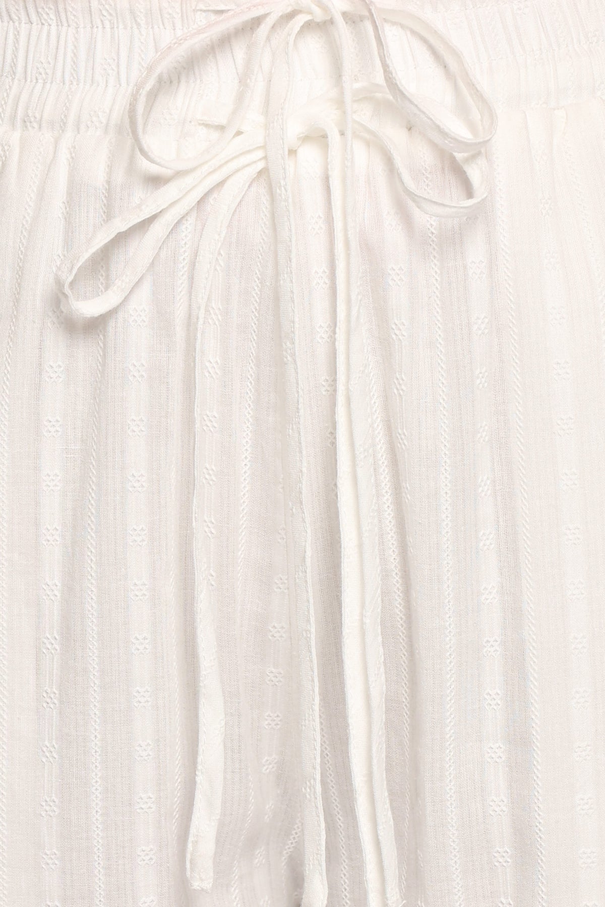 BOTTOMS Ayden Balloon Hem Pants - White