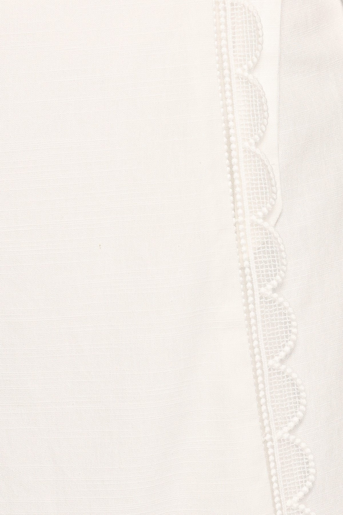BOTTOMS Beckett Wrap Mini Skirt - White