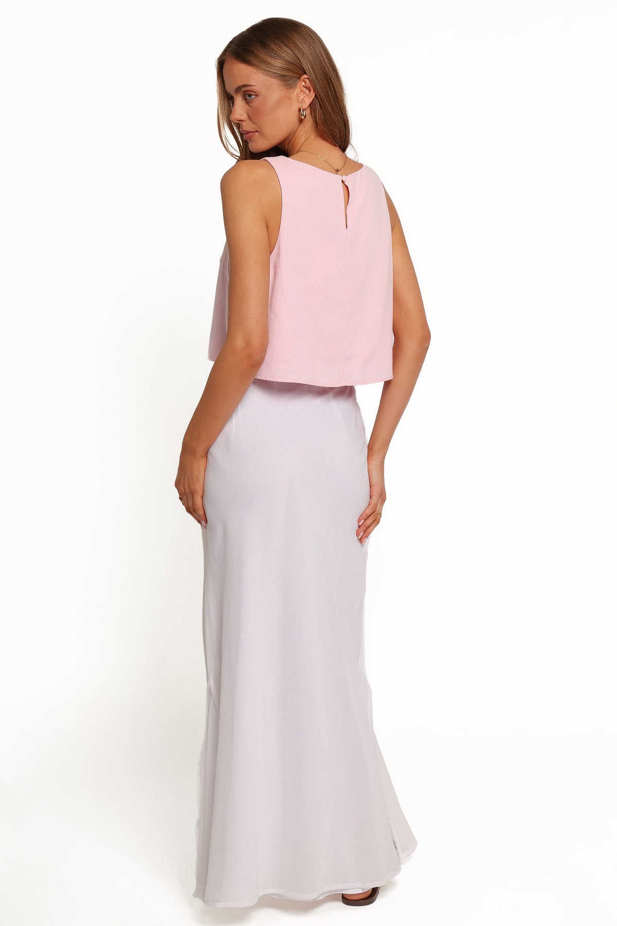 BOTTOMS Benson Maxi Skirt - White