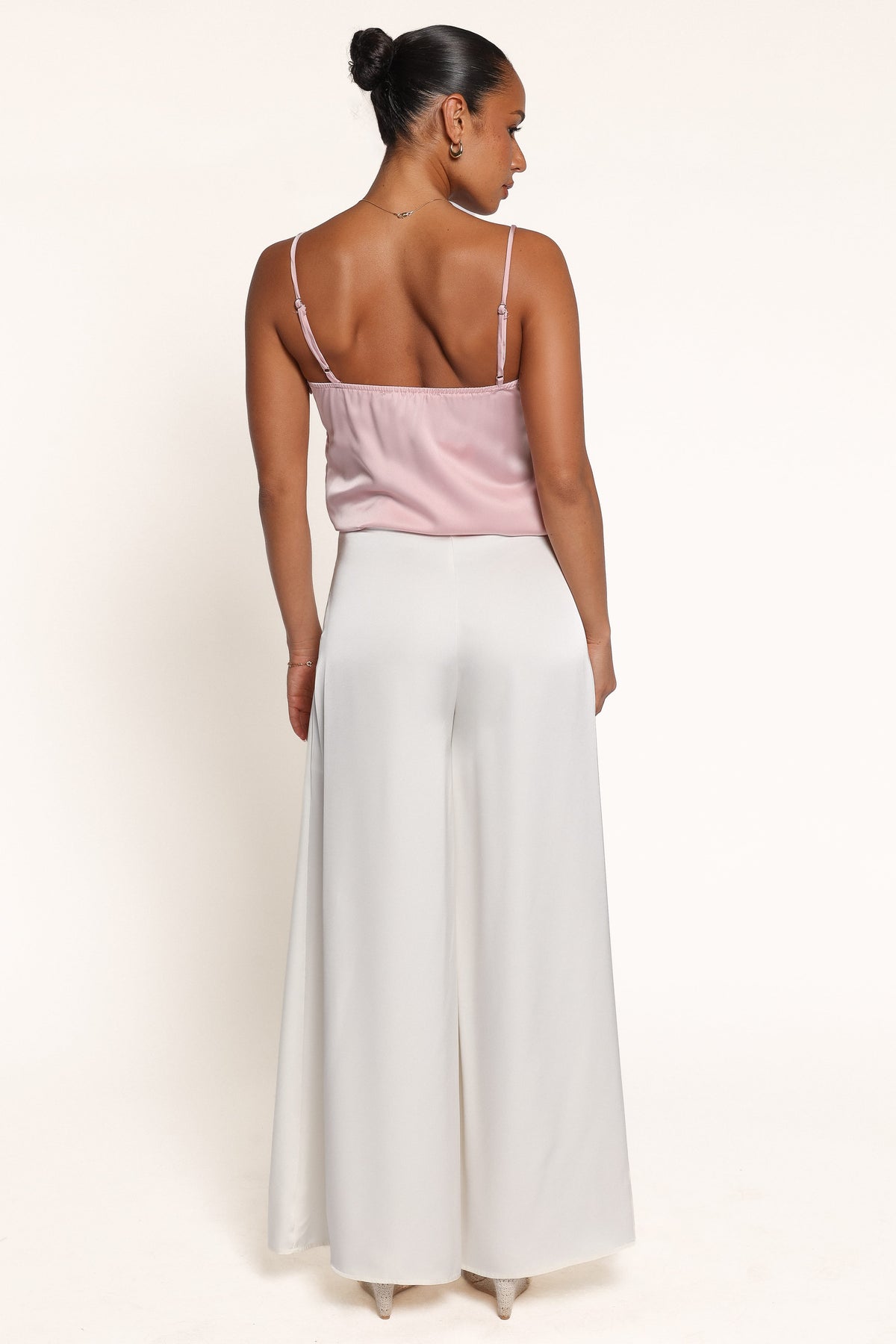 BOTTOMS Charmer Wide Leg Pant - Ivory