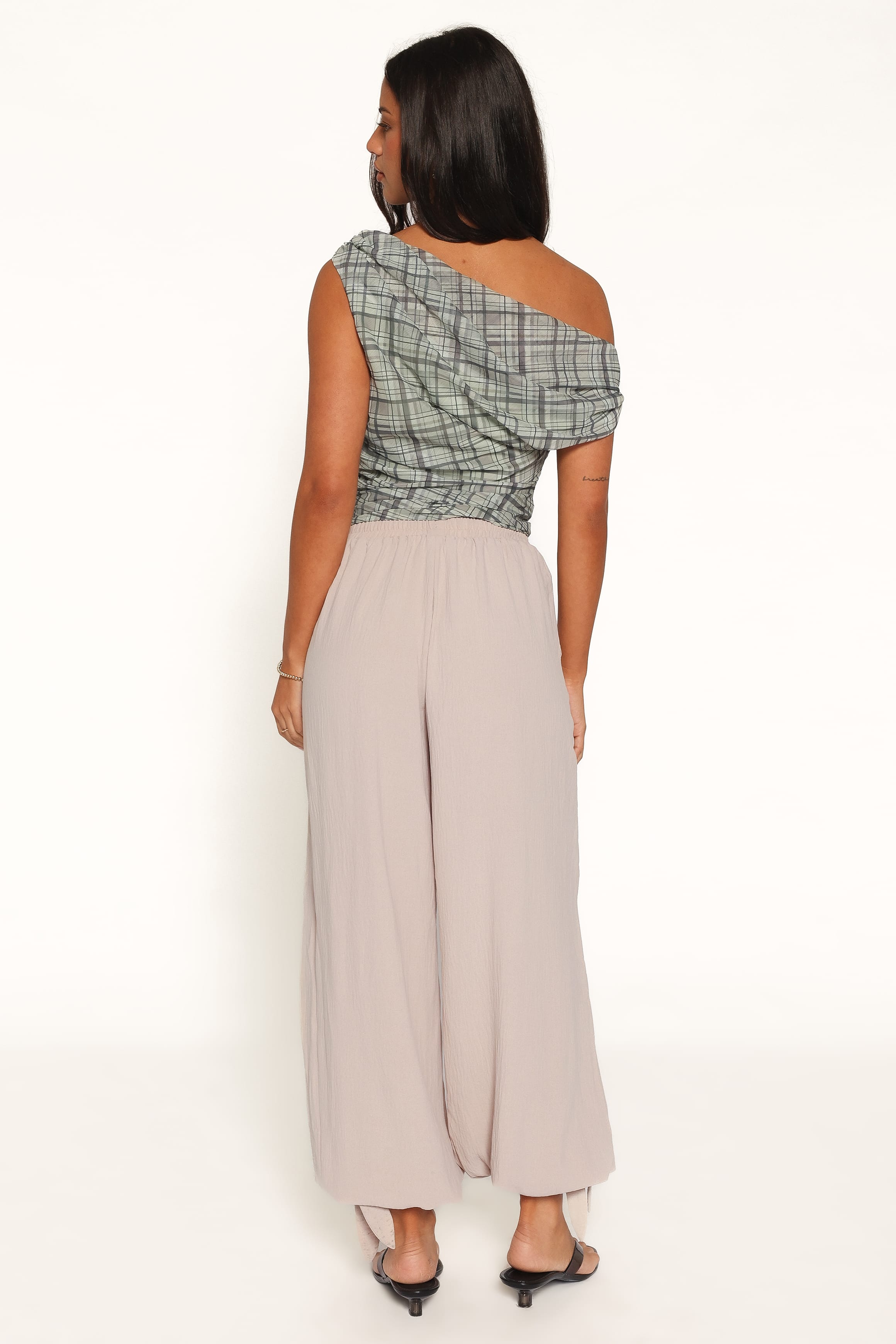 BOTTOMS Nara Balloon Hem Pants - Oatmeal