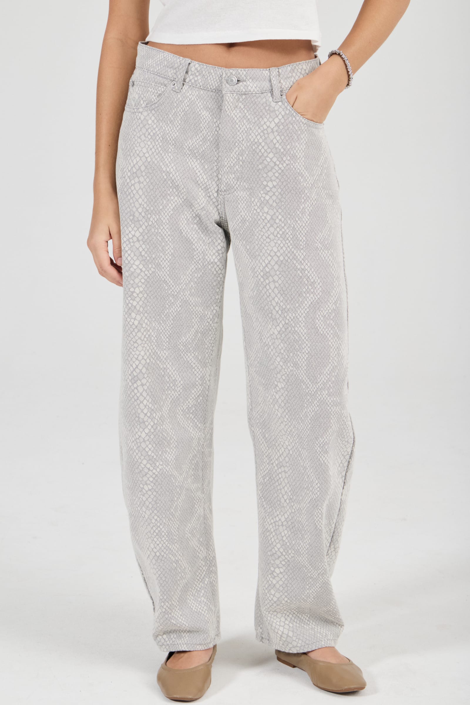 BOTTOMS Rollas 90s Boyfriend Jeans - Python