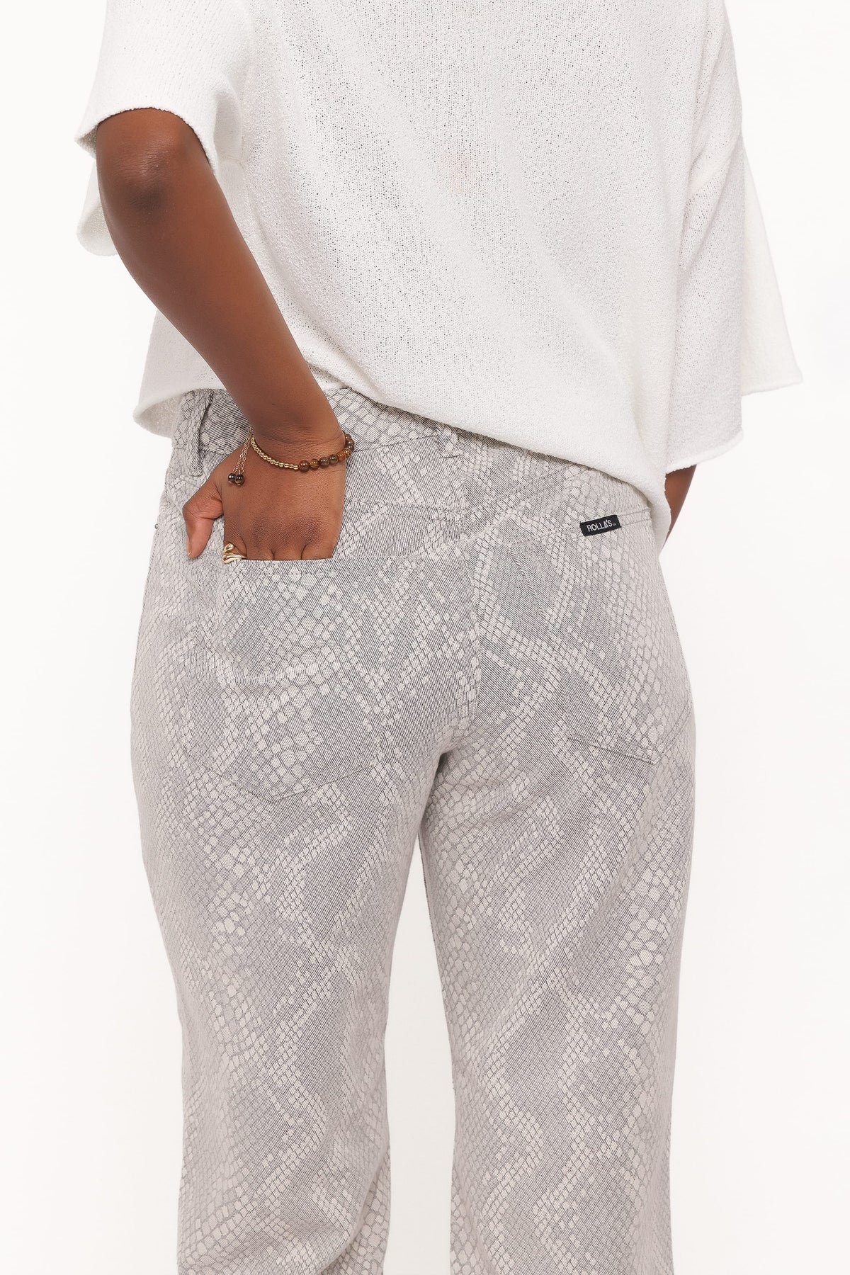 BOTTOMS Rollas 90s Boyfriend Jeans - Python