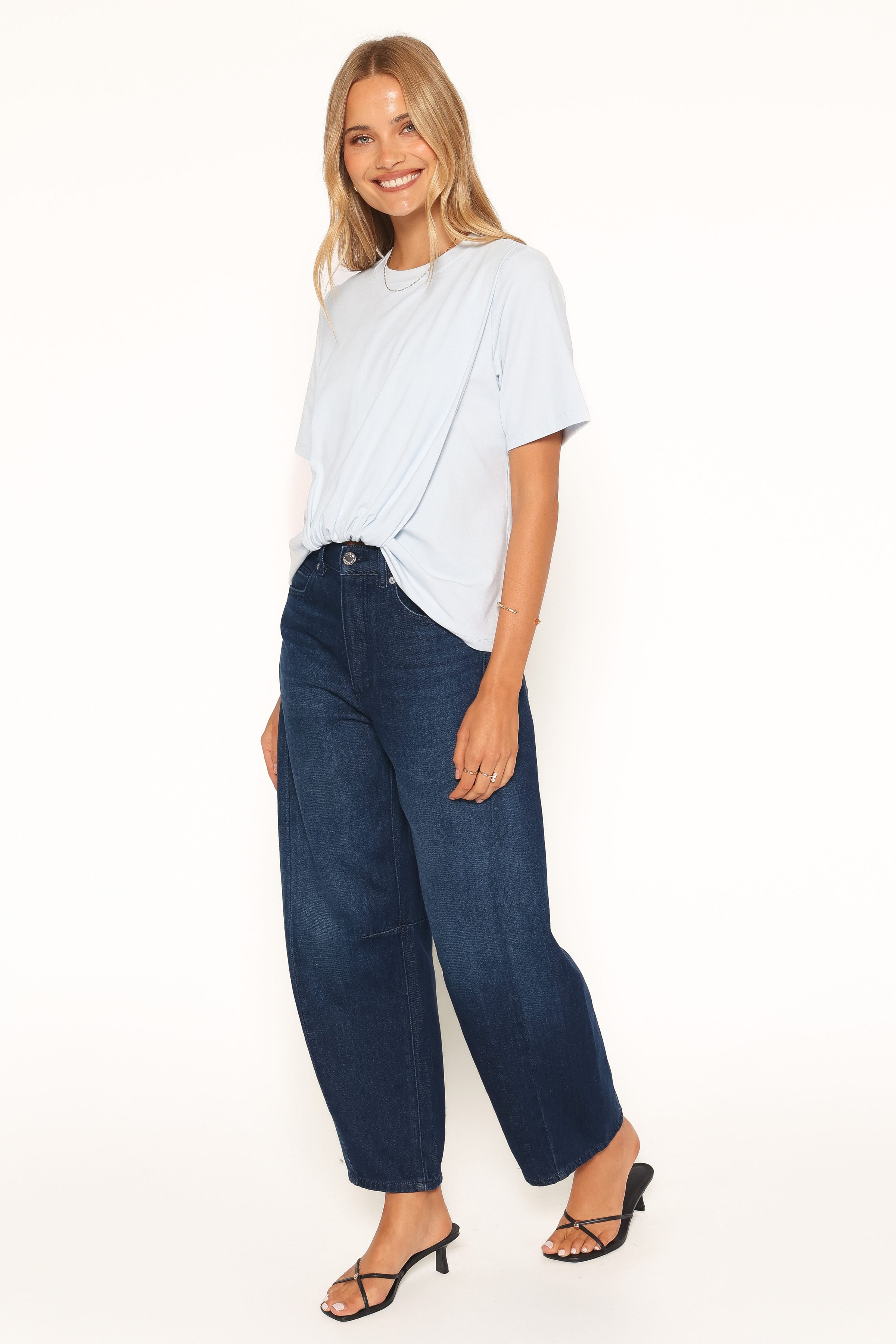 BOTTOMS Rollas Arc Barrel Jeans - Murmur