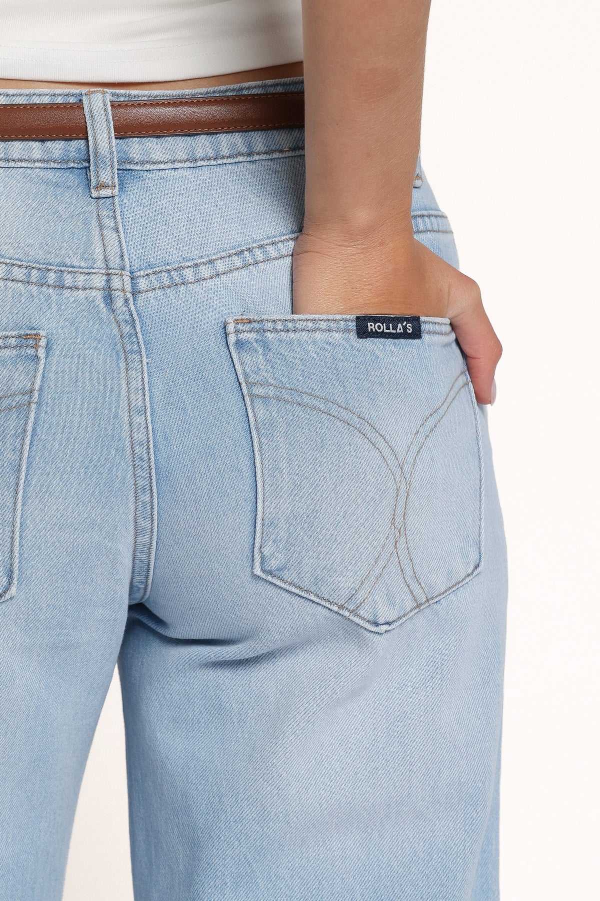 BOTTOMS Rollas Frankie Loose Jeans - Swoon