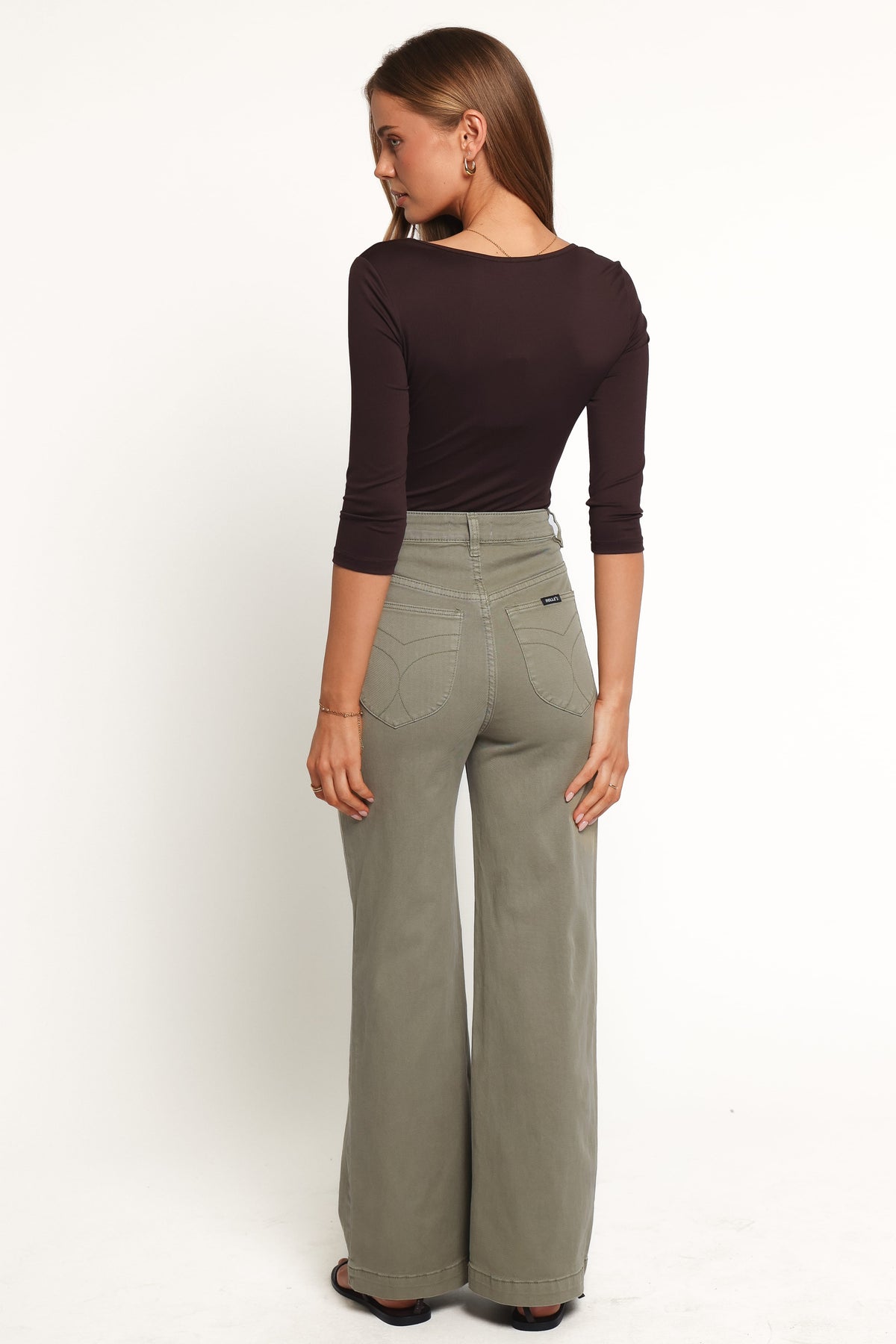BOTTOMS Rollas Sailor Jeans - Summer Olive