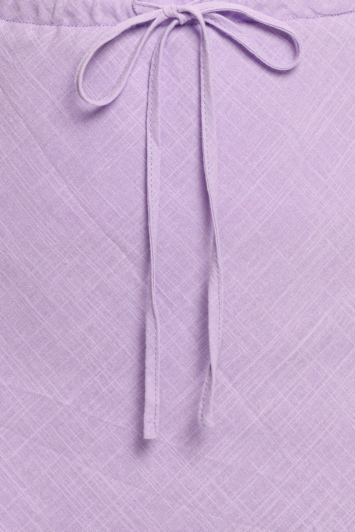 BOTTOMS Sonni Linen Mini Skirt - Lilac