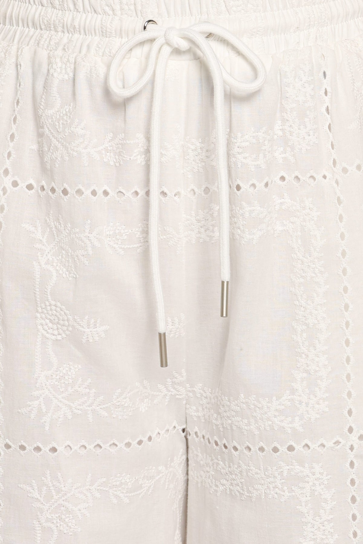 BOTTOMS Stanlee Wide Leg Pants - White