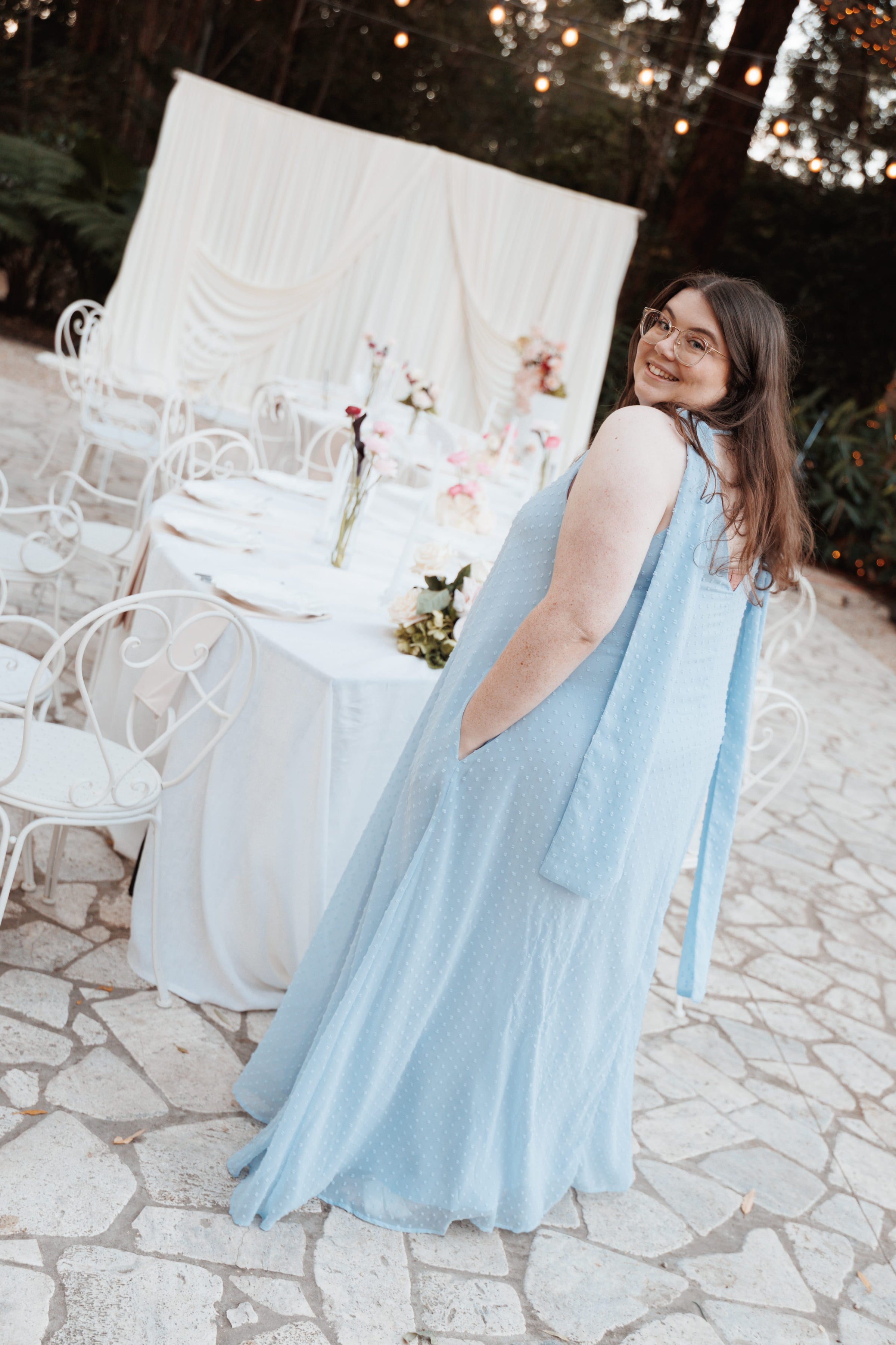 DRESSES Aeryn Maxi Dress - Pale Blue
