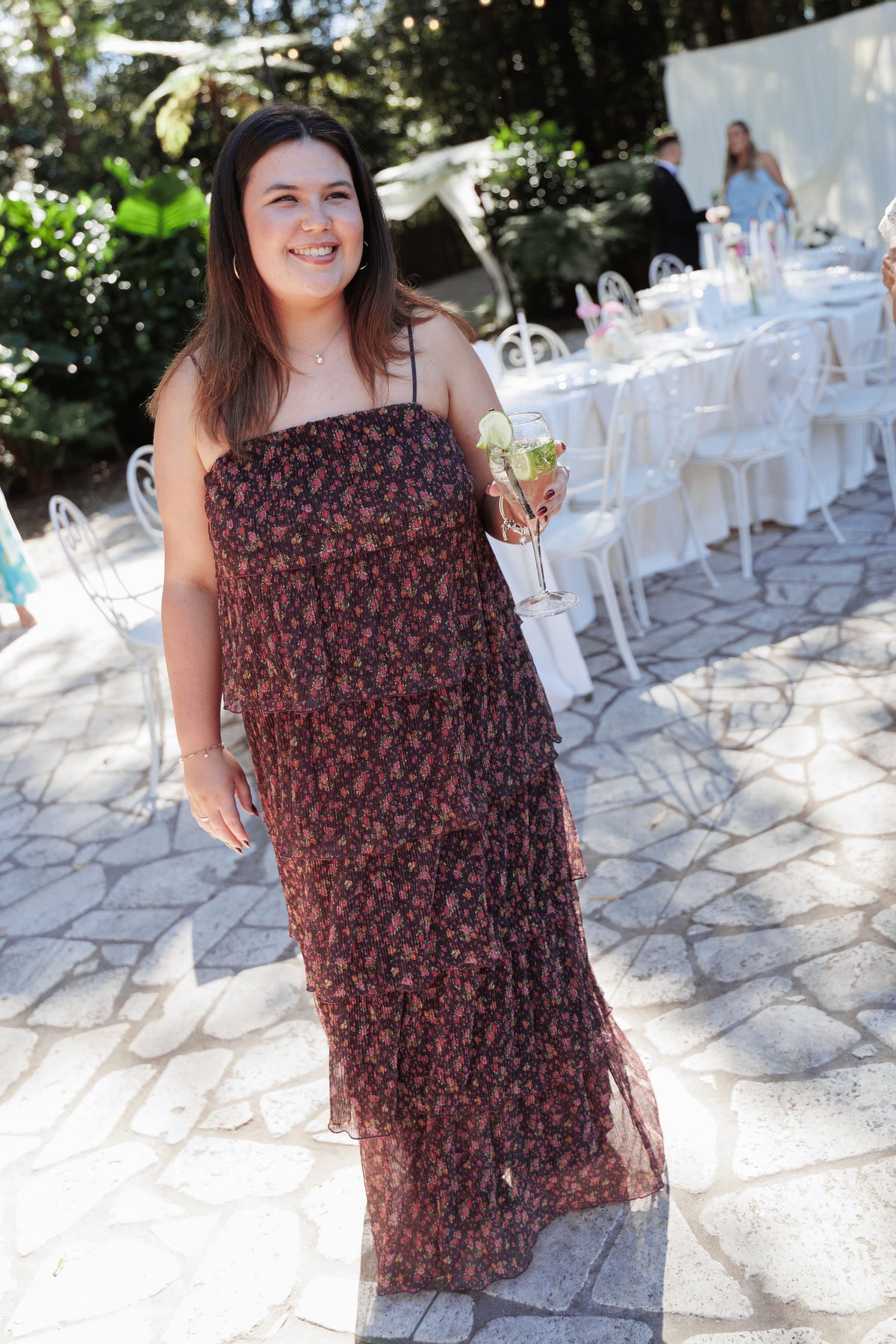 DRESSES Alinae Maxi Dress - Purple Floral